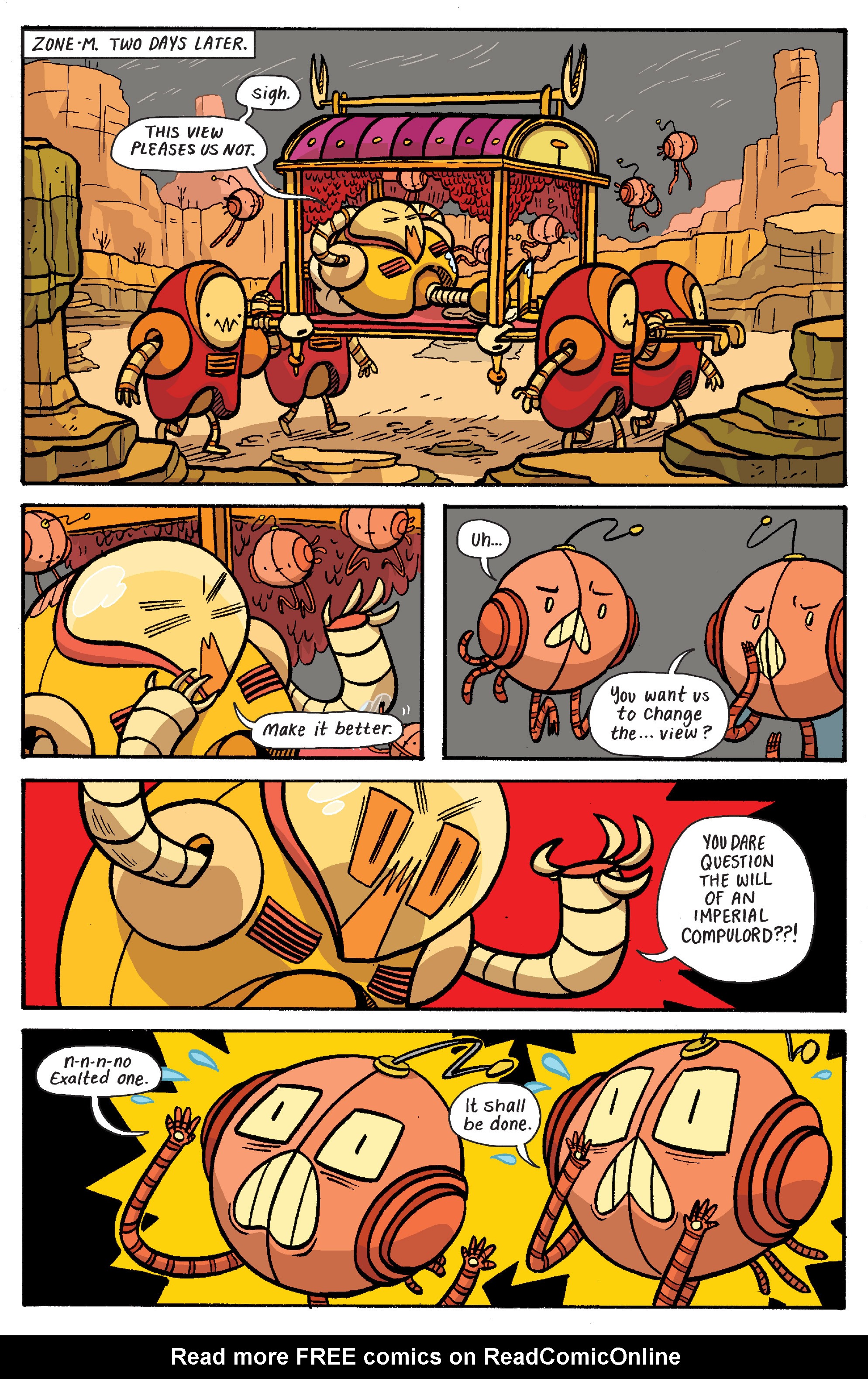 Read online Adventure Time: Banana Guard Academ comic -  Issue #6 - 7