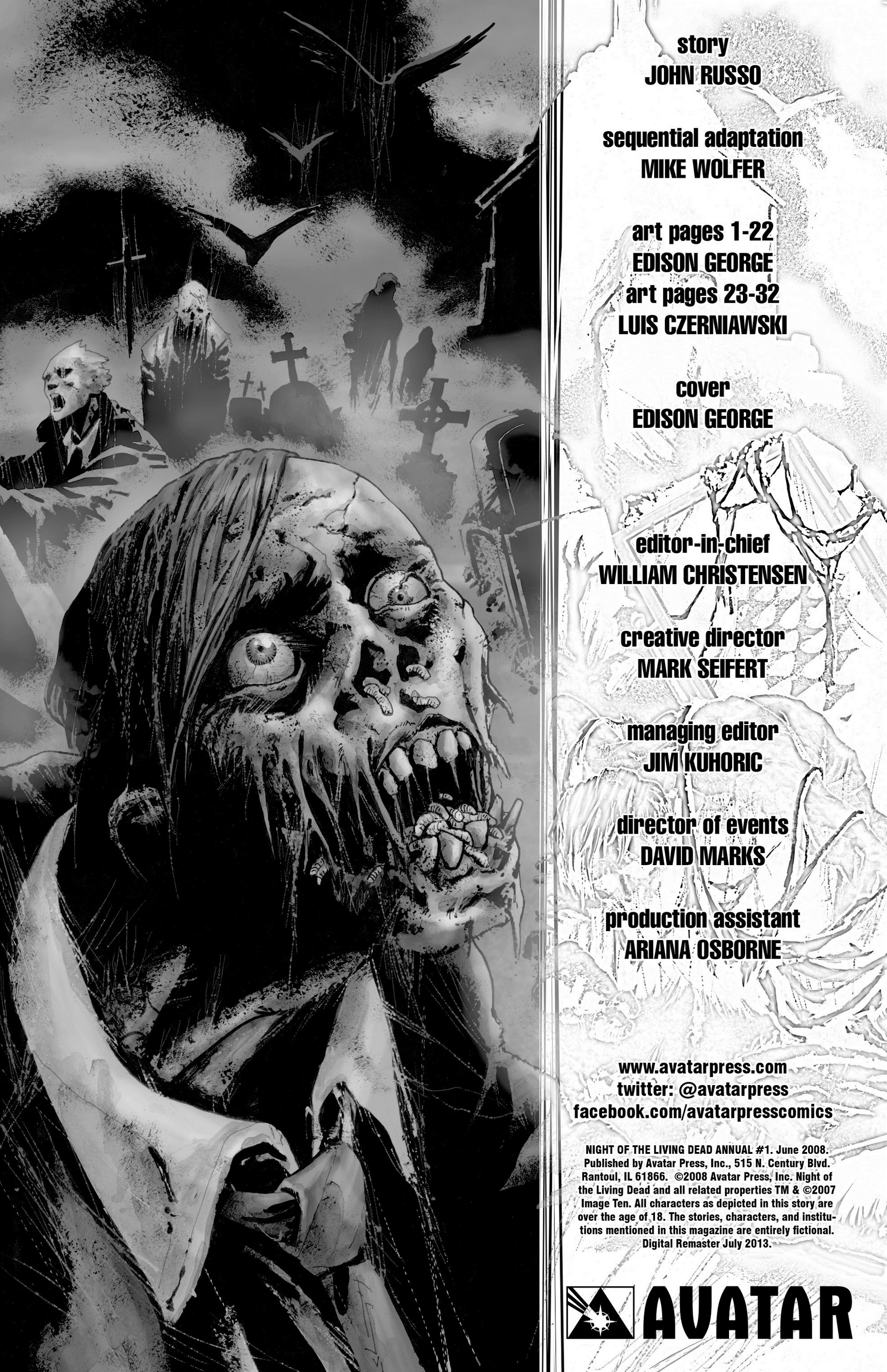 Read online Night of the Living Dead Annual comic -  Issue # Full - 2