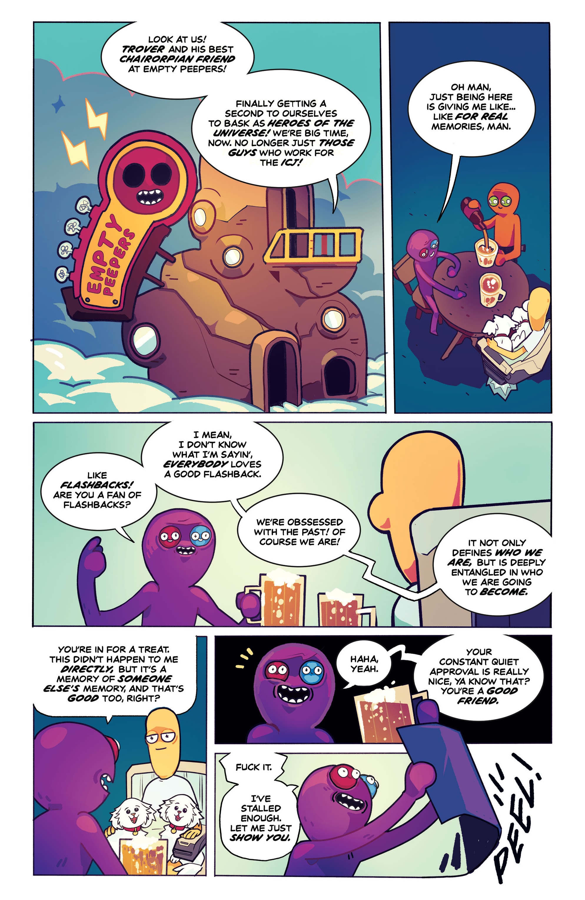 Read online Trover Saves The Universe comic -  Issue #1 - 3