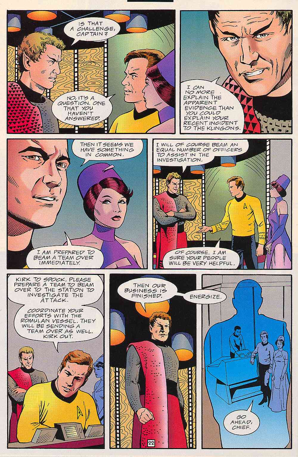 Read online Star Trek (1989) comic -  Issue #79 - 23