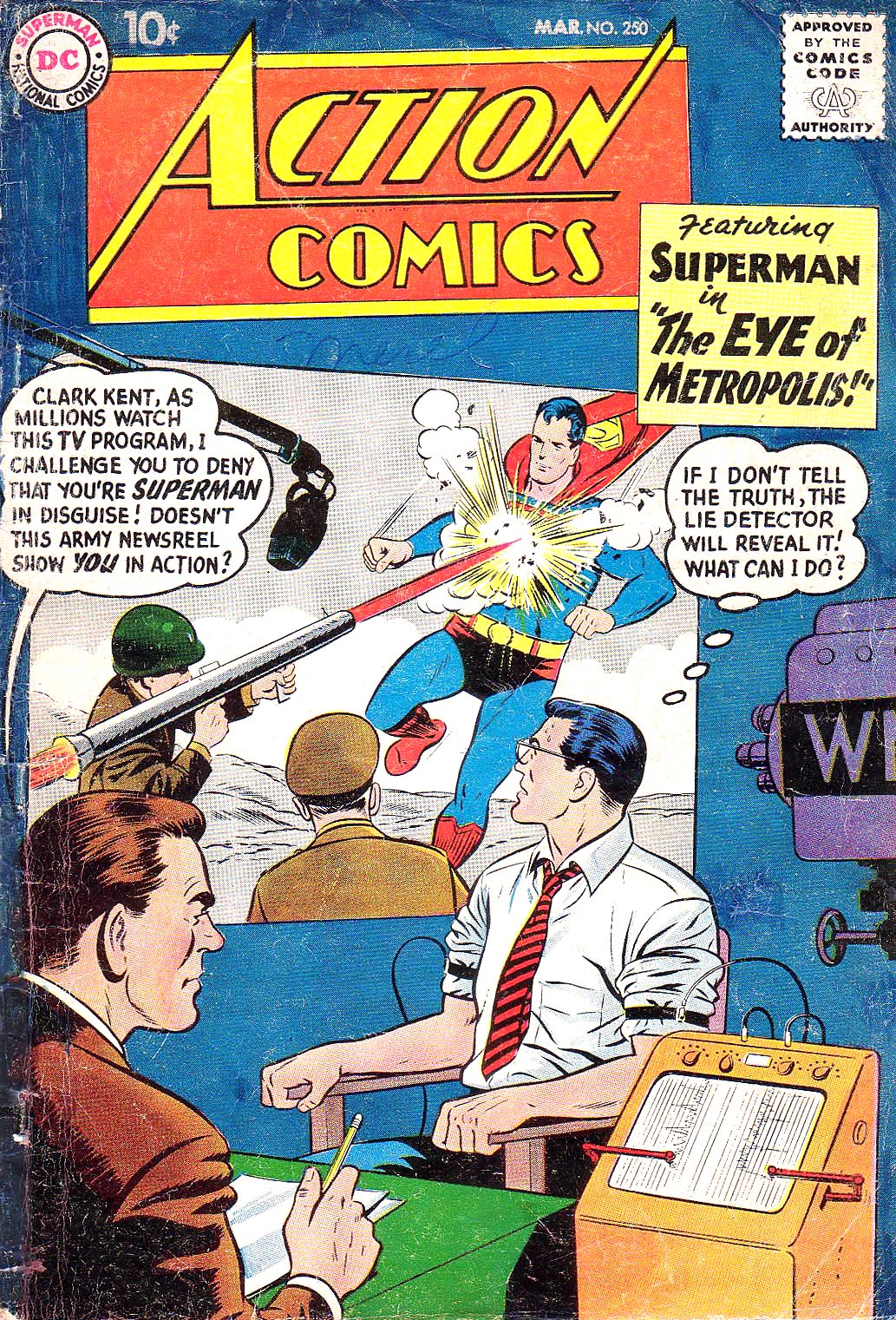 Read online Action Comics (1938) comic -  Issue #250 - 1