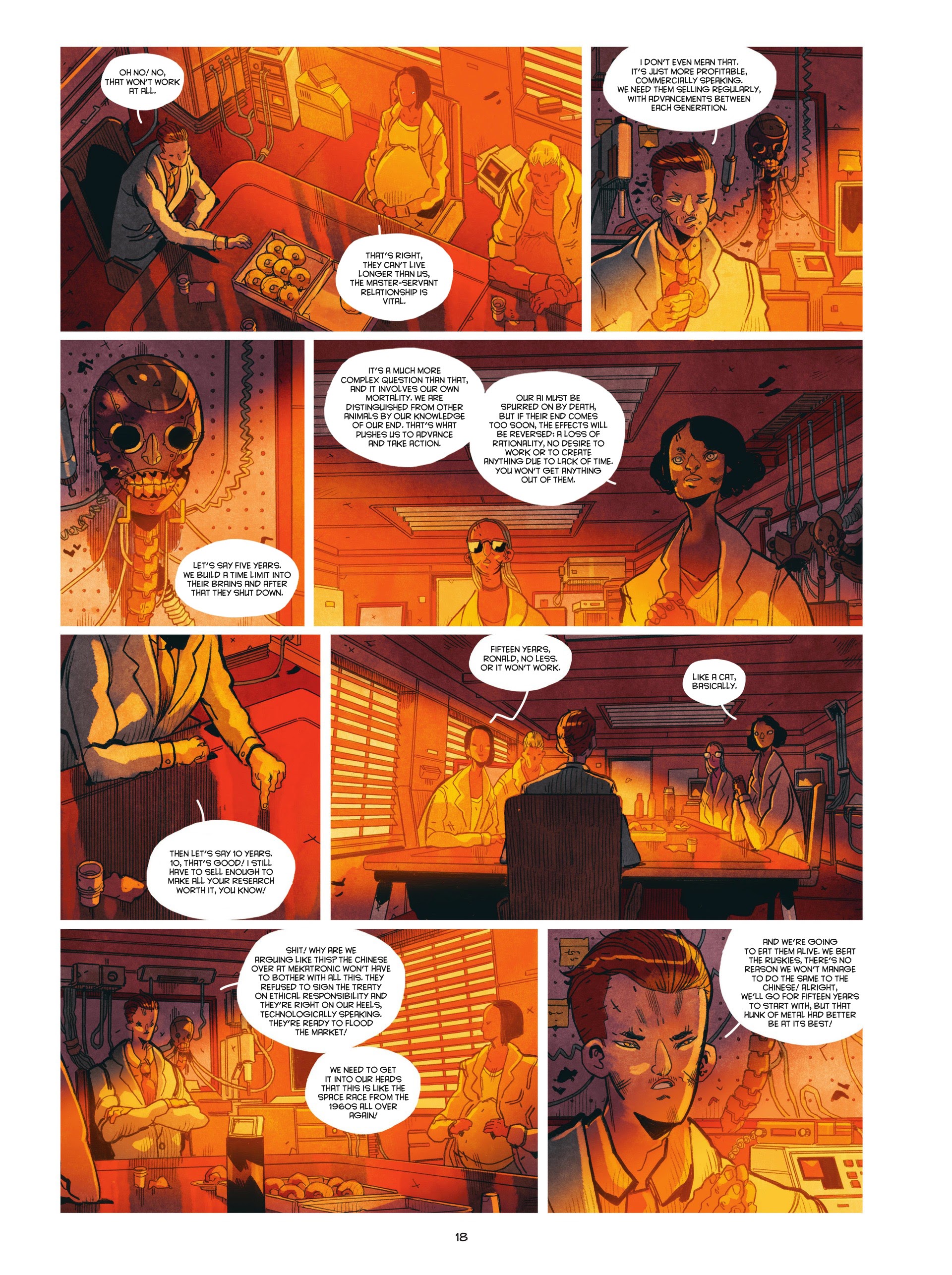 Read online Carbon & Silicon (2020) comic -  Issue # TPB (Part 1) - 17