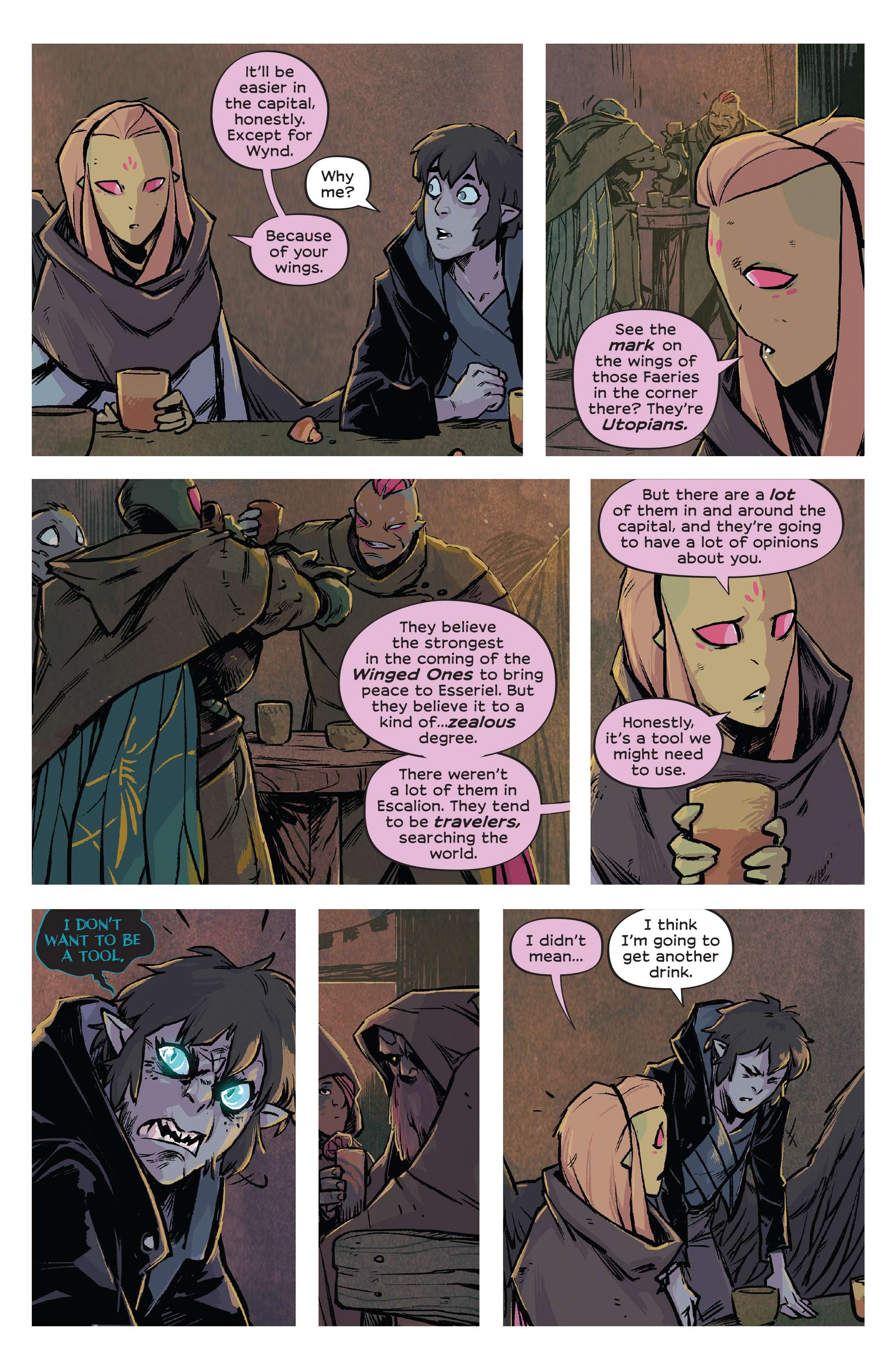 Read online Wynd: The Throne In The Sky comic -  Issue #1 - 24