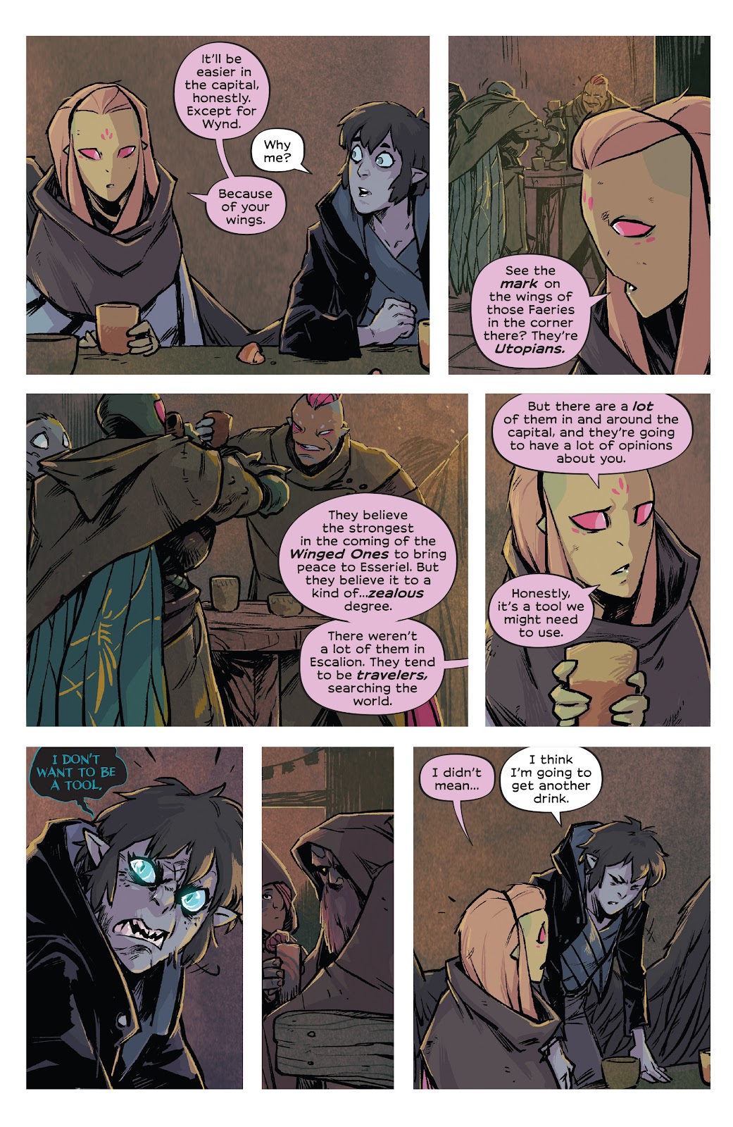 Wynd: The Throne In The Sky issue 1 - Page 24