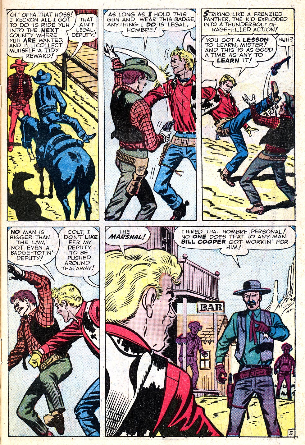 Read online Gunsmoke Western comic -  Issue #56 - 7