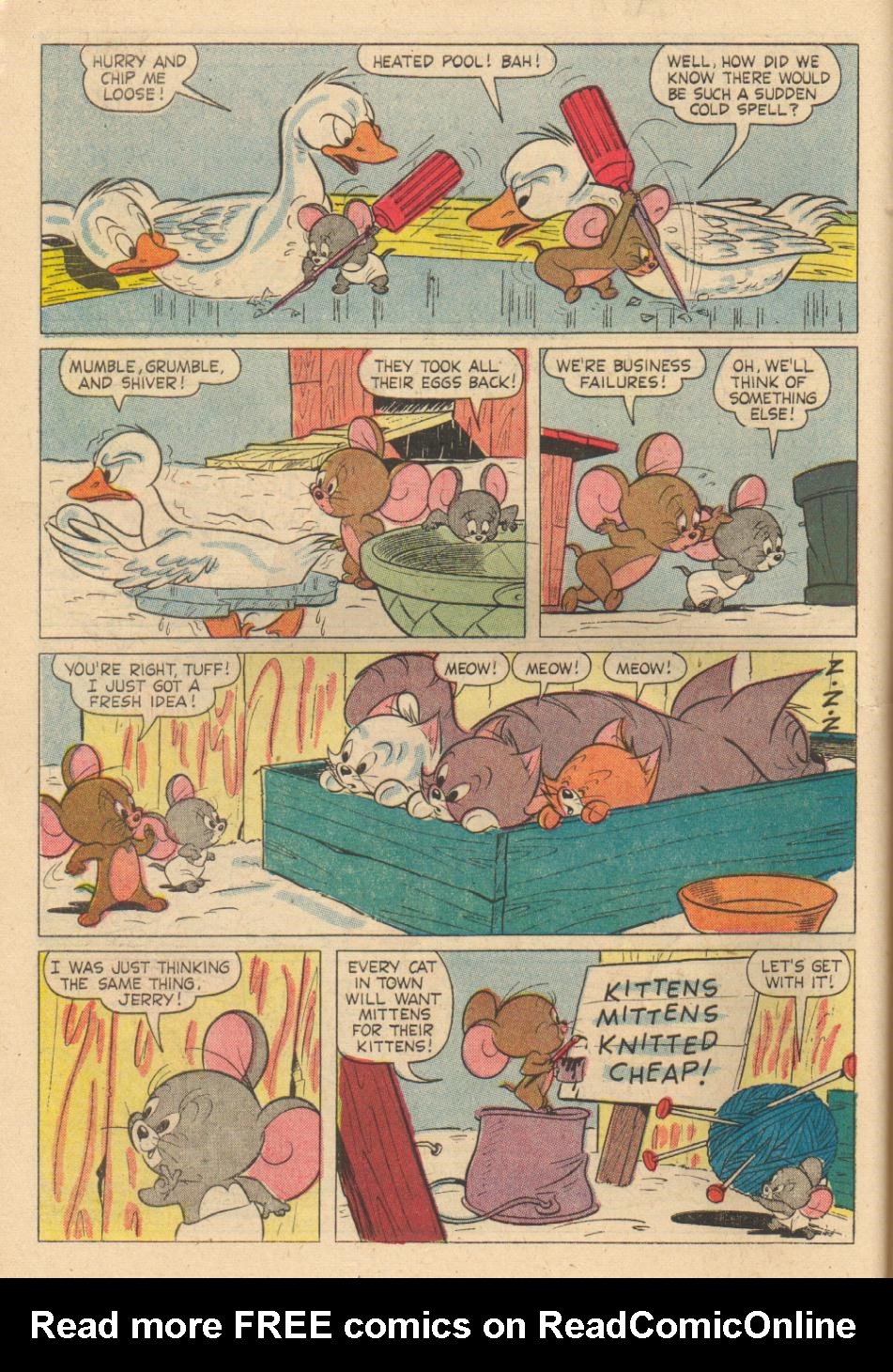 Read online M.G.M.'s Tom and Jerry's Winter Fun comic -  Issue #7 - 66