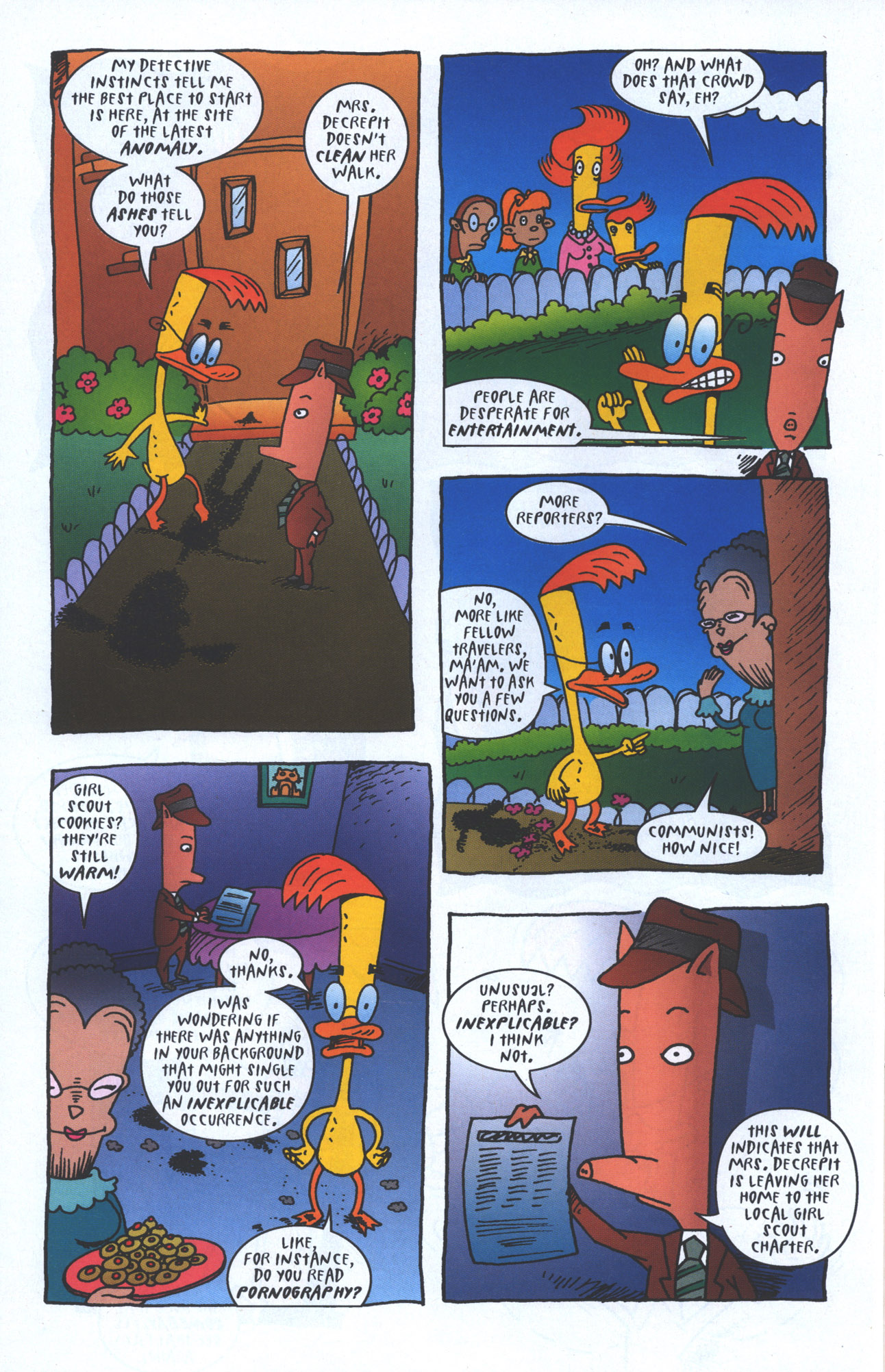 Read online Duckman (1994) comic -  Issue #5 - 12