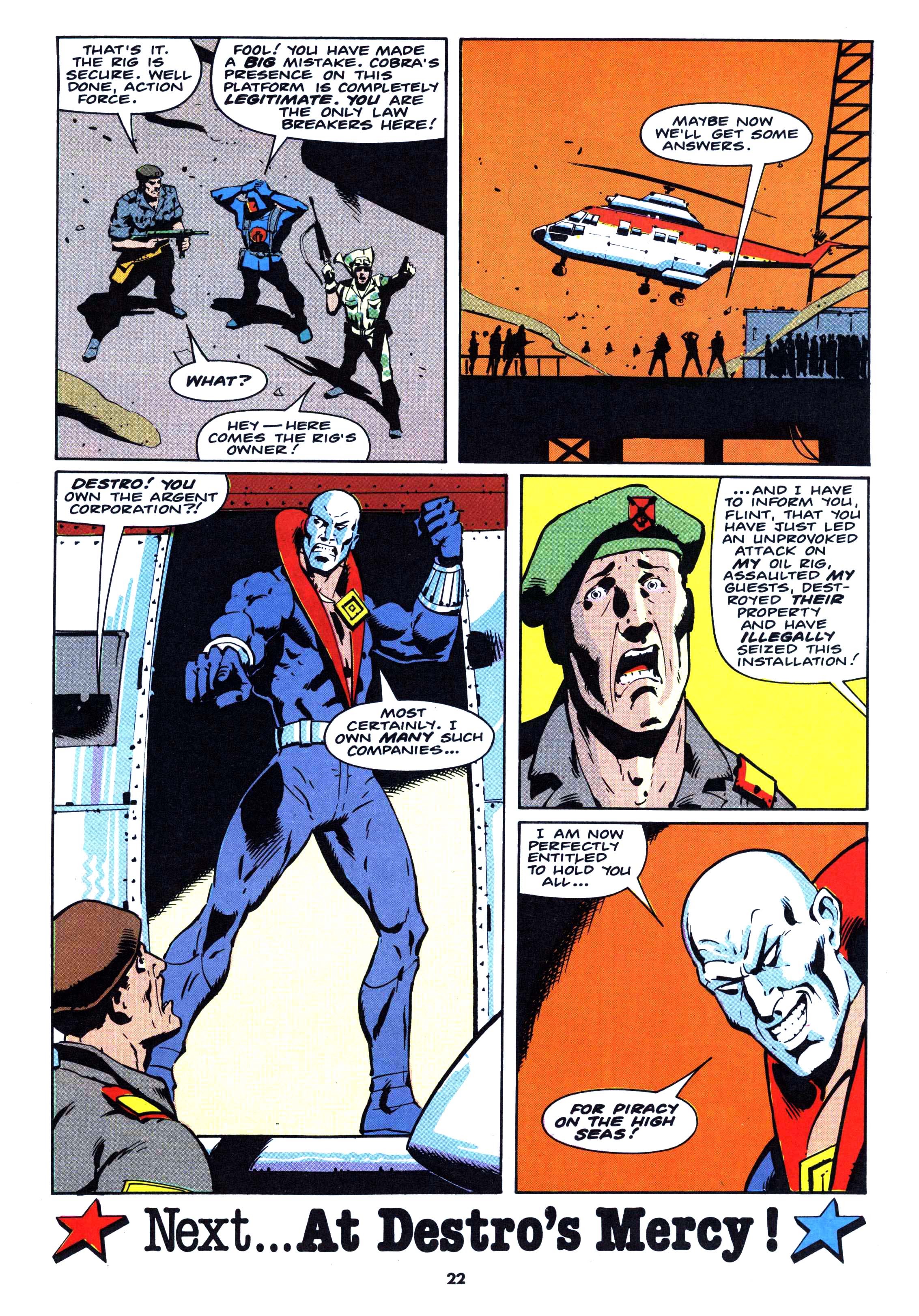 Read online Action Force comic -  Issue #11 - 22