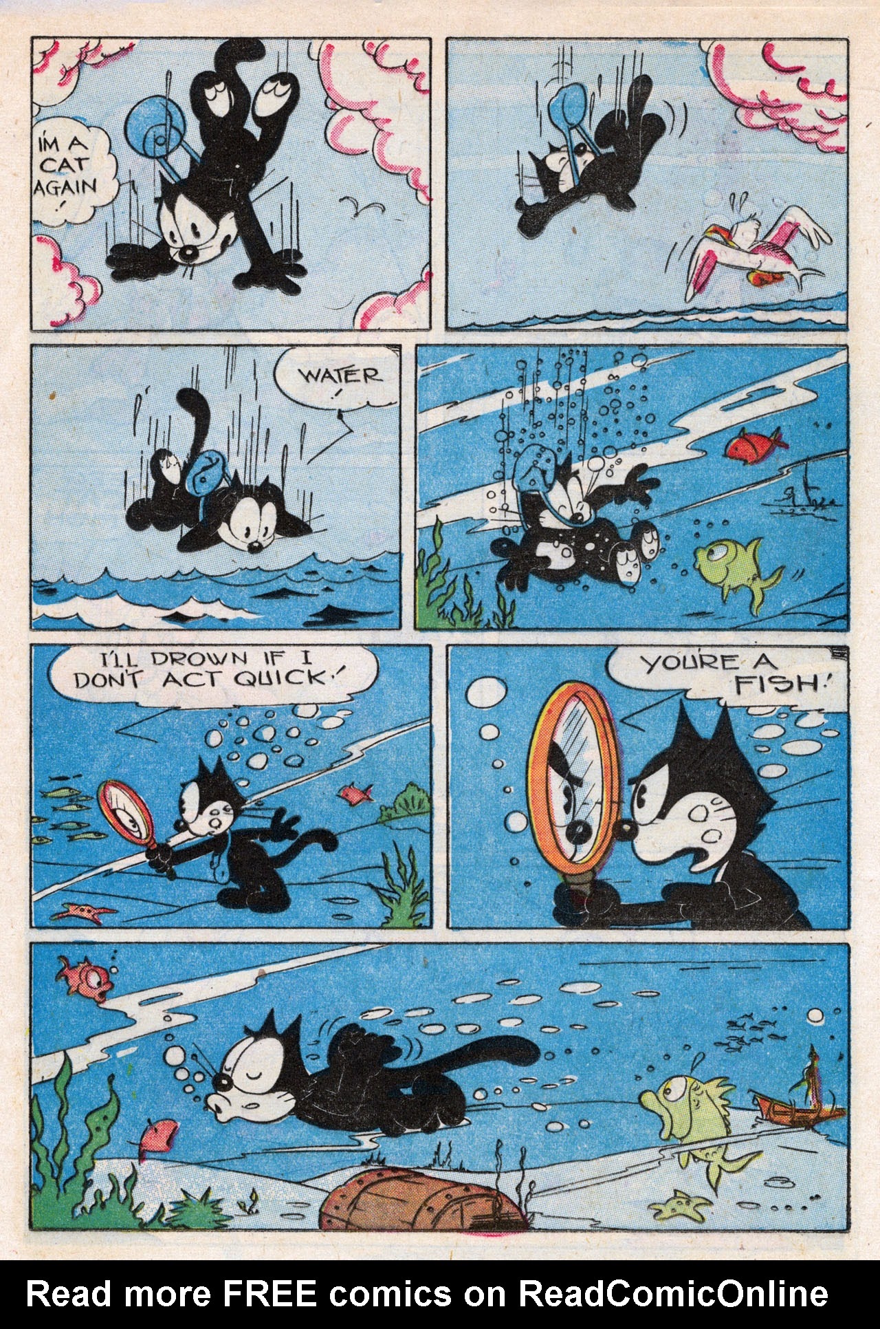 Read online Felix the Cat (1948) comic -  Issue #8 - 37