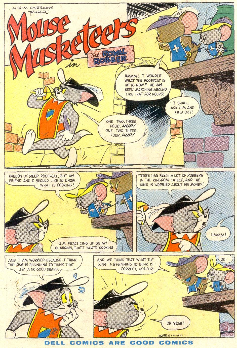 Read online M.G.M's The Mouse Musketeers comic -  Issue #9 - 3