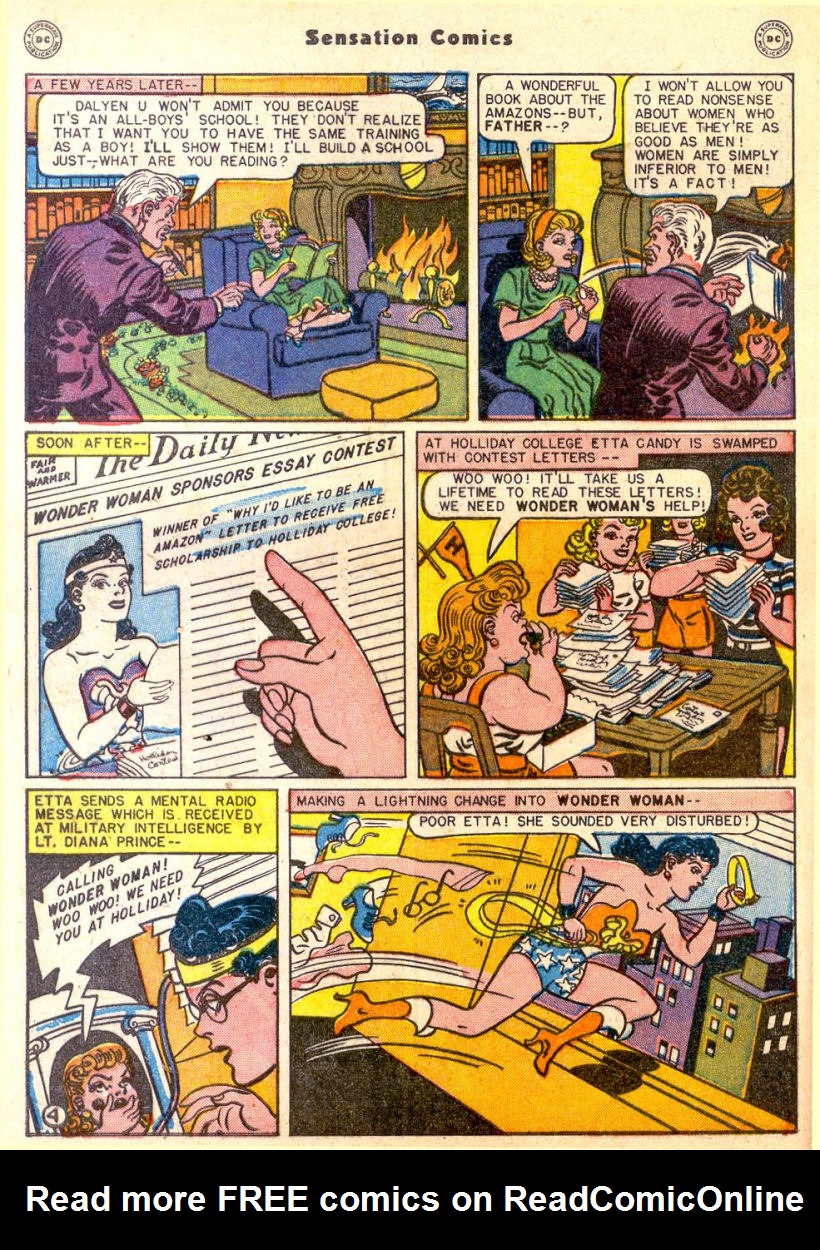 Read online Sensation (Mystery) Comics comic -  Issue #85 - 5