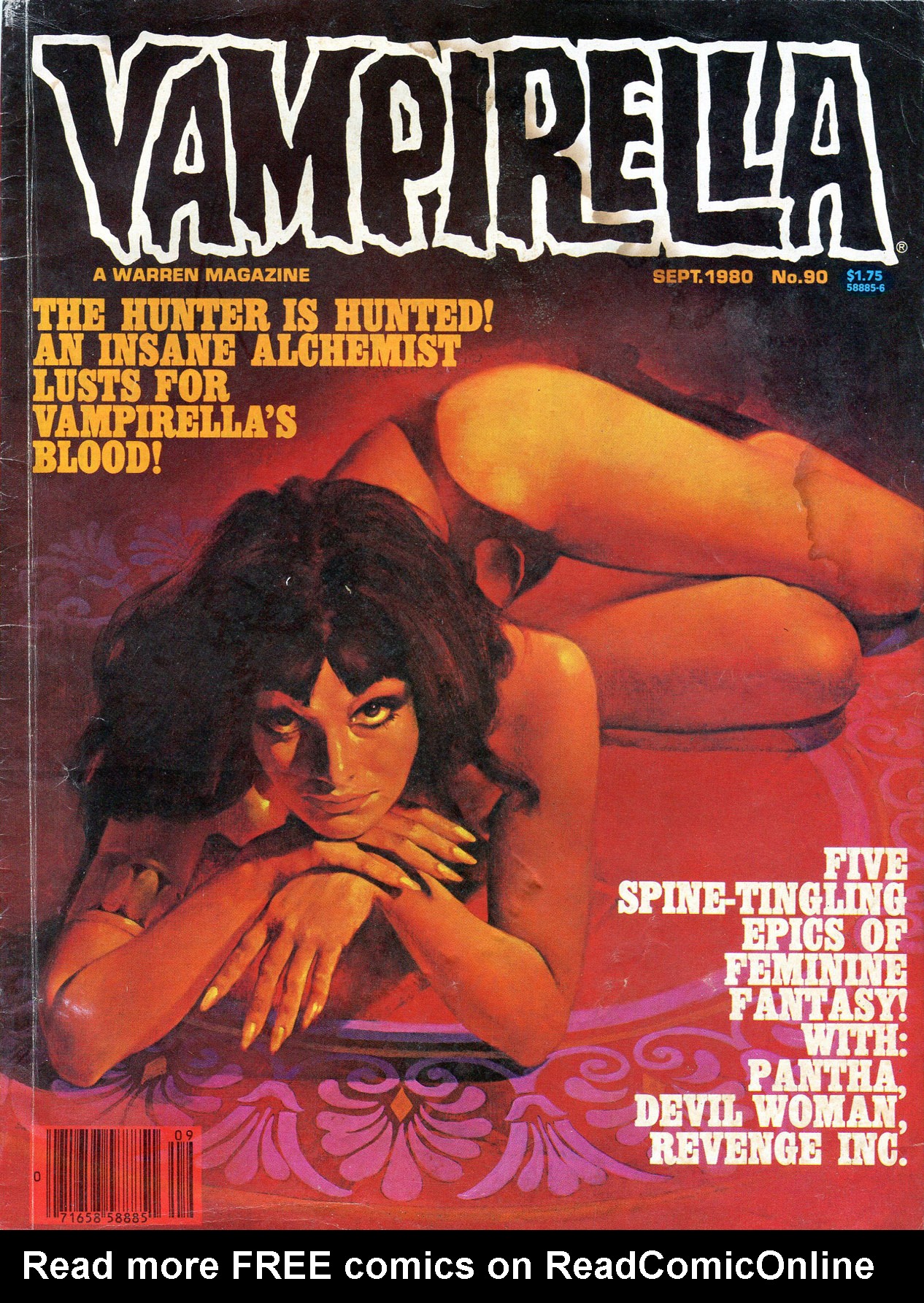 Read online Vampirella (1969) comic -  Issue #90 - 1