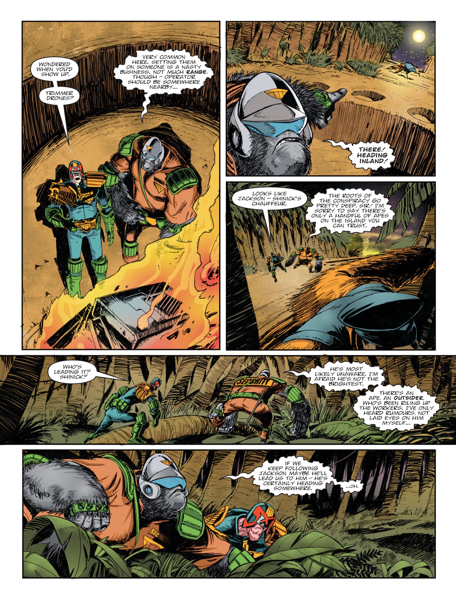 Read online Judge Dredd Megazine (Vol. 5) comic -  Issue #392 - 12
