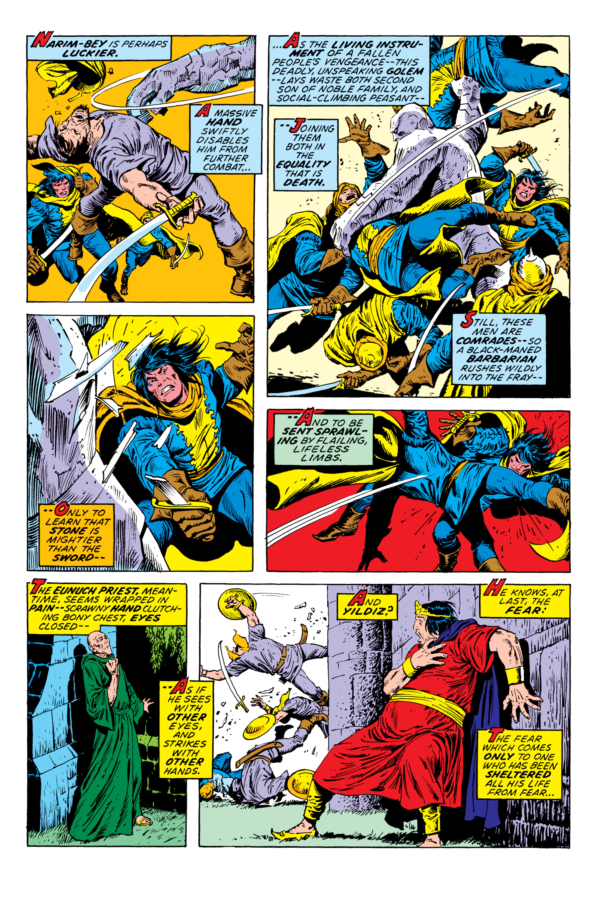 Read online Conan The Barbarian Epic Collection: The Original Marvel Years - The Curse Of The Golden Skull comic -  Issue # TPB (Part 3) - 2