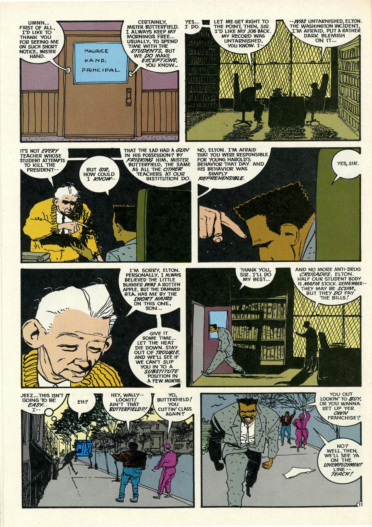 Read online The Shadow (1987) comic -  Issue #14 - 14