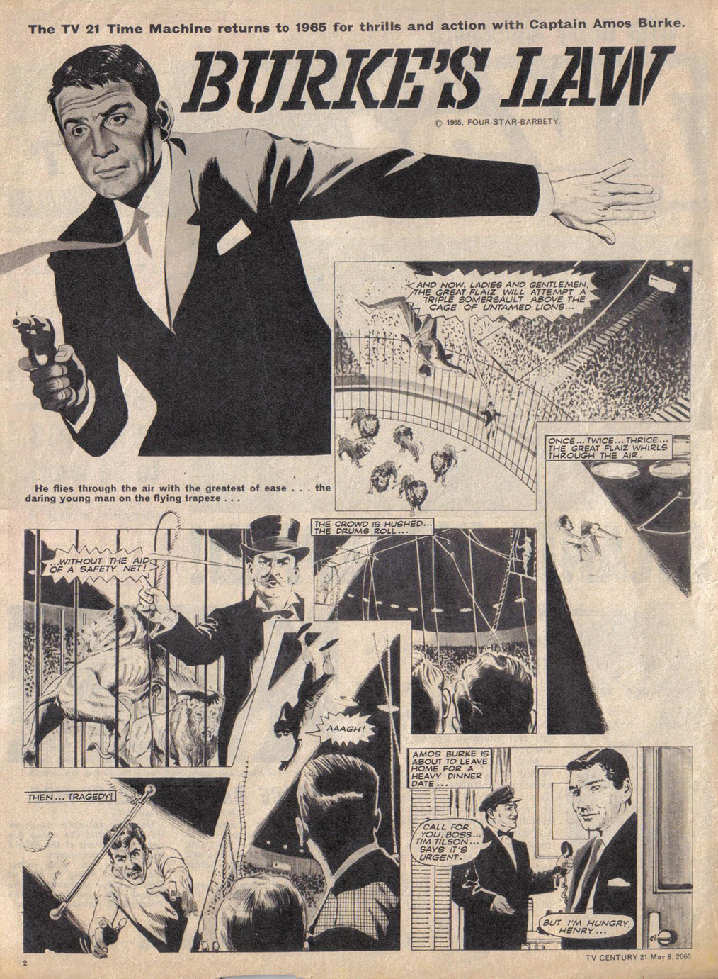 Read online TV Century 21 (TV 21) comic -  Issue #16 - 2