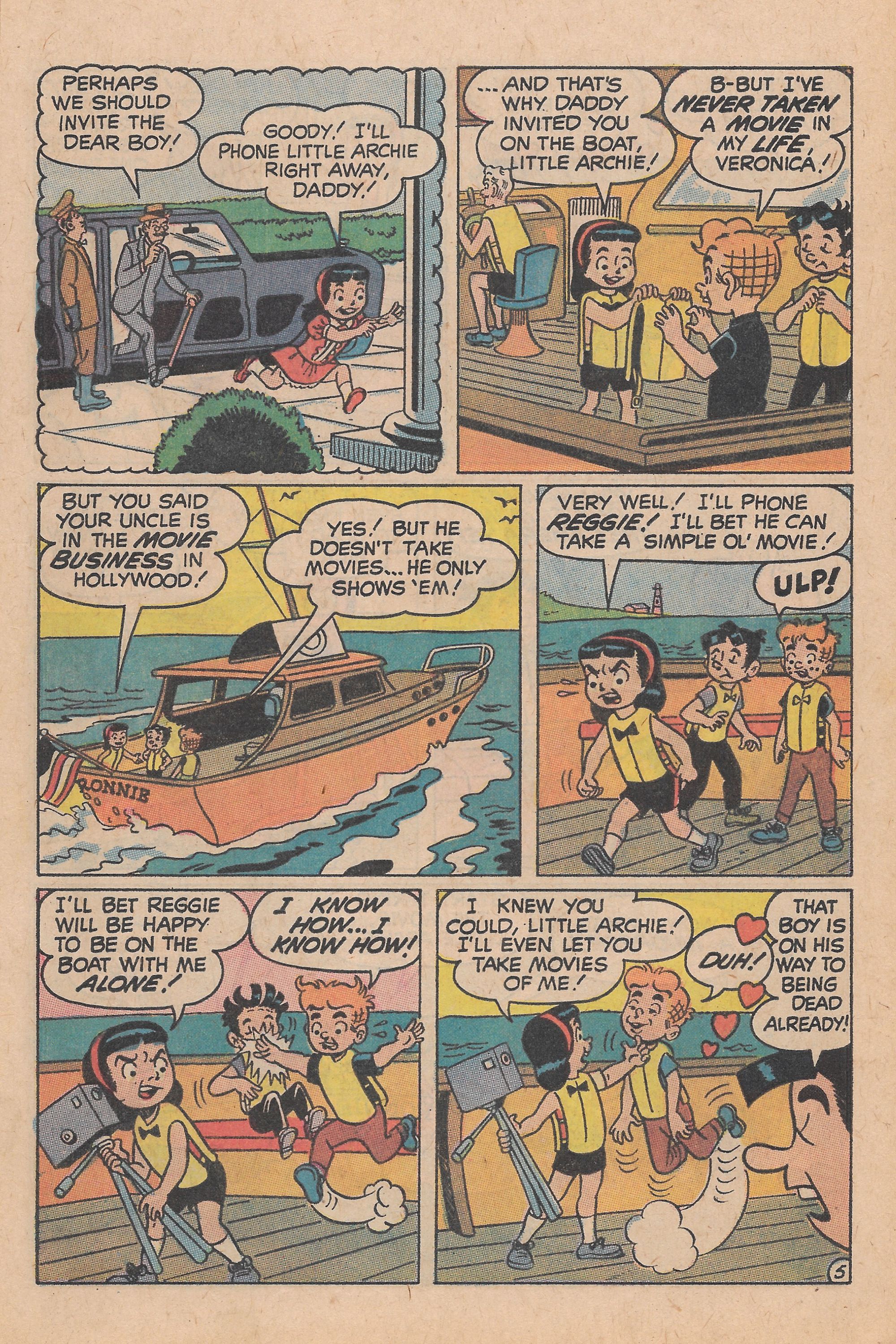 Read online The Adventures of Little Archie comic -  Issue #54 - 55
