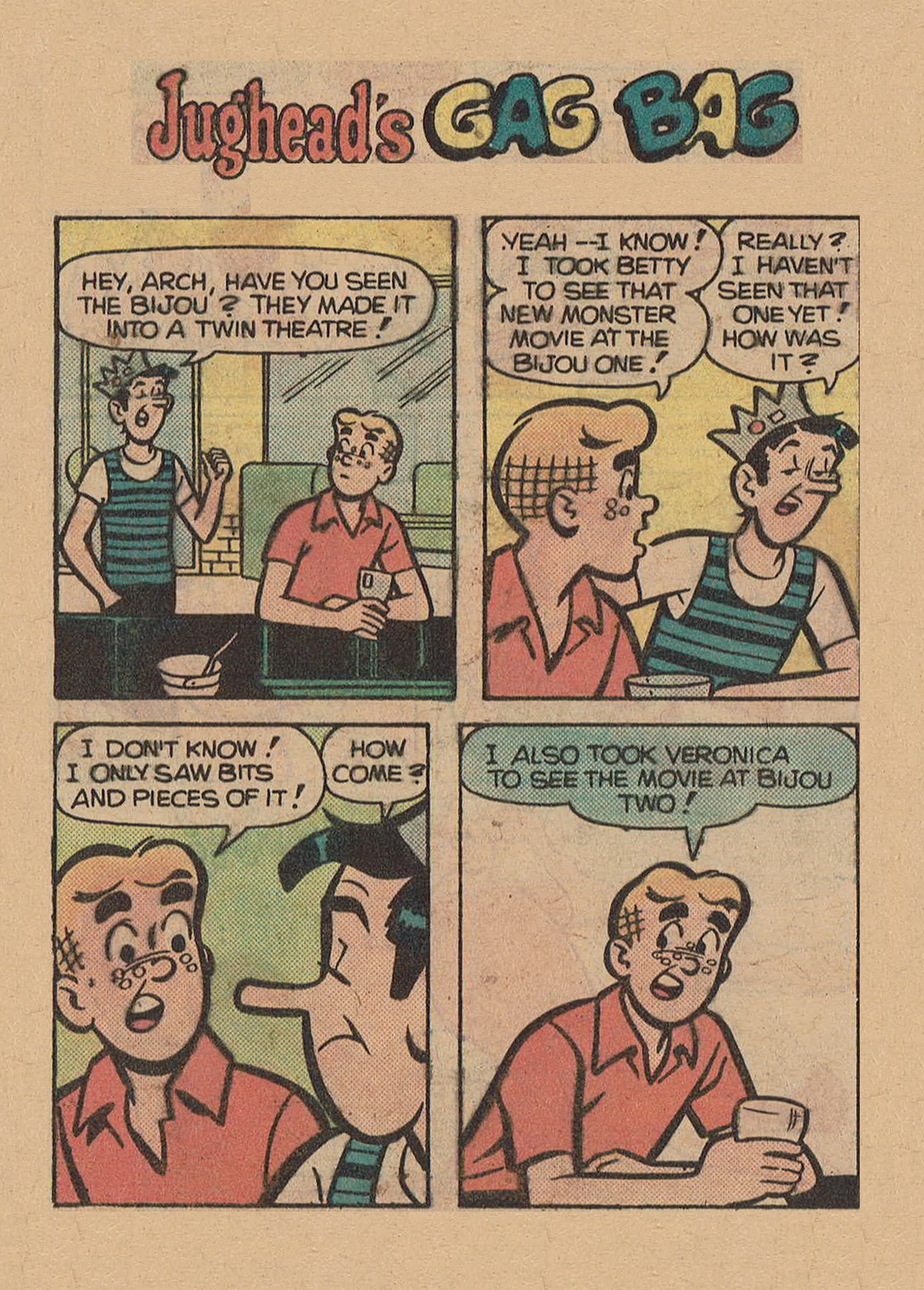 Read online Archie Digest Magazine comic -  Issue #44 - 76