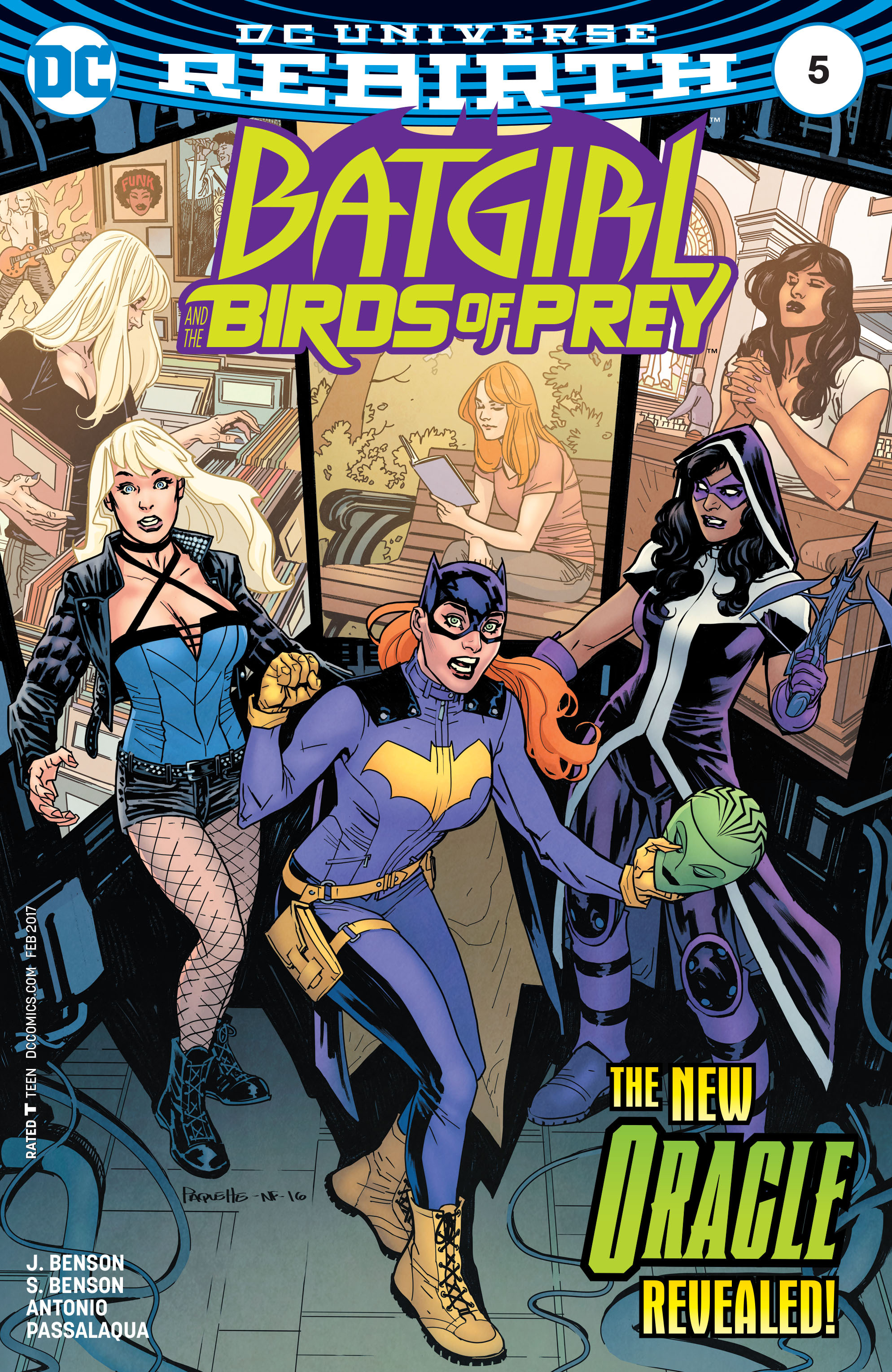 Read online Batgirl and the Birds of Prey comic -  Issue #5 - 1
