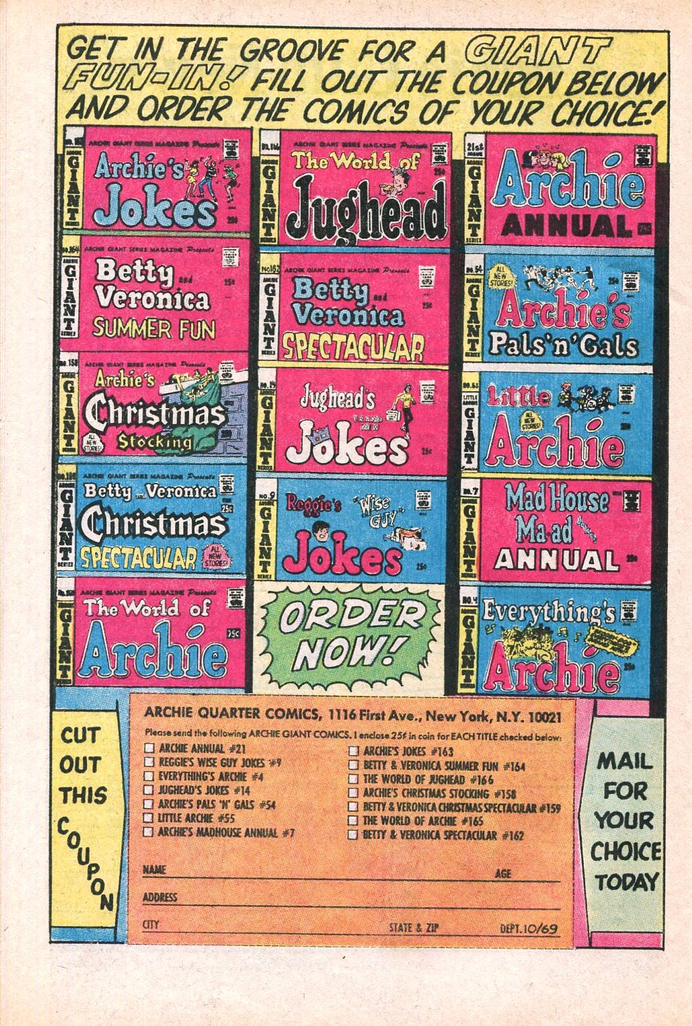 Read online Jughead (1965) comic -  Issue #173 - 28