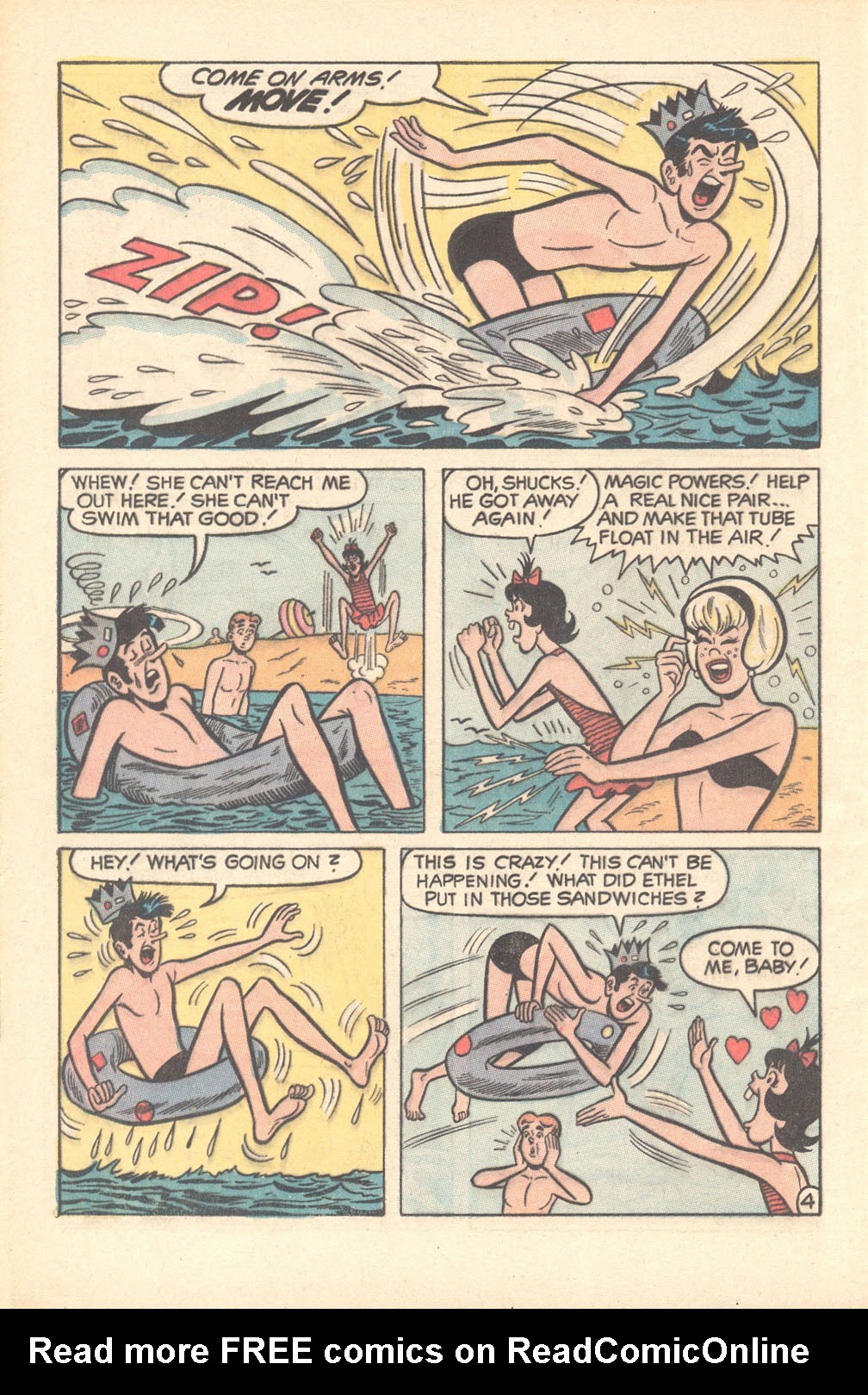 Read online Archie's TV Laugh-Out comic -  Issue #4 - 6
