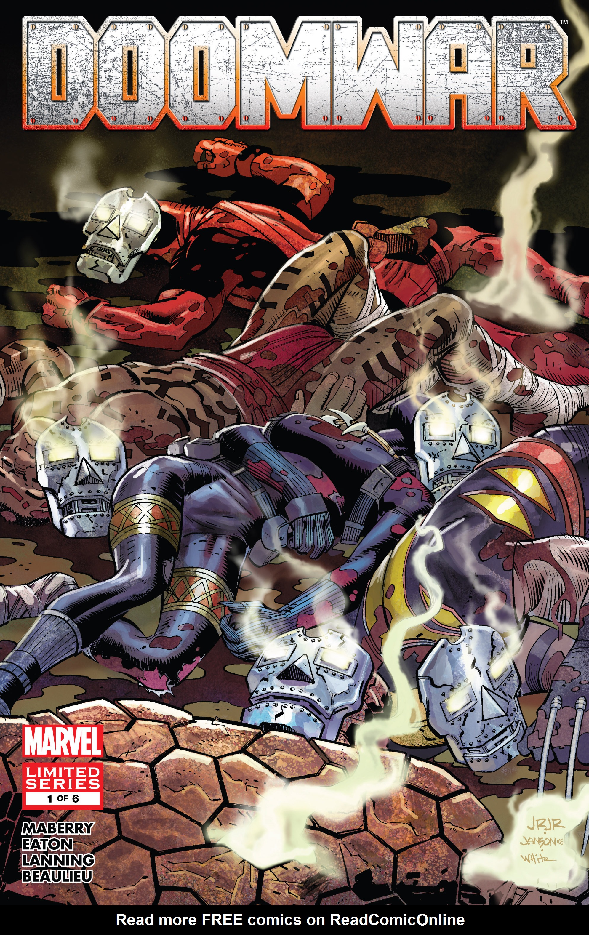 Read online Doomwar comic -  Issue #1 - 1