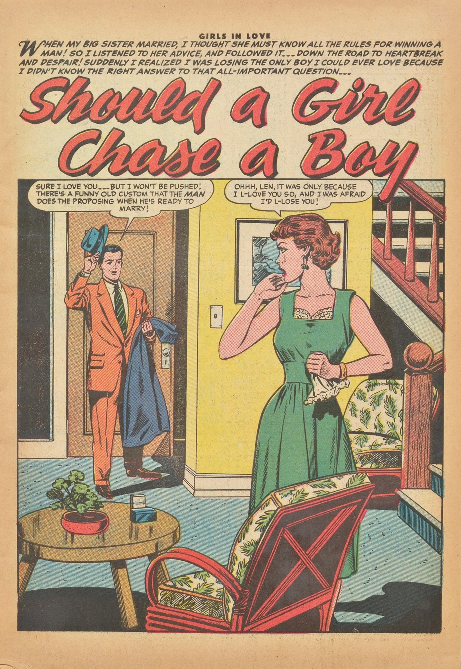 Read online Girls in Love (1955) comic -  Issue #51 - 3