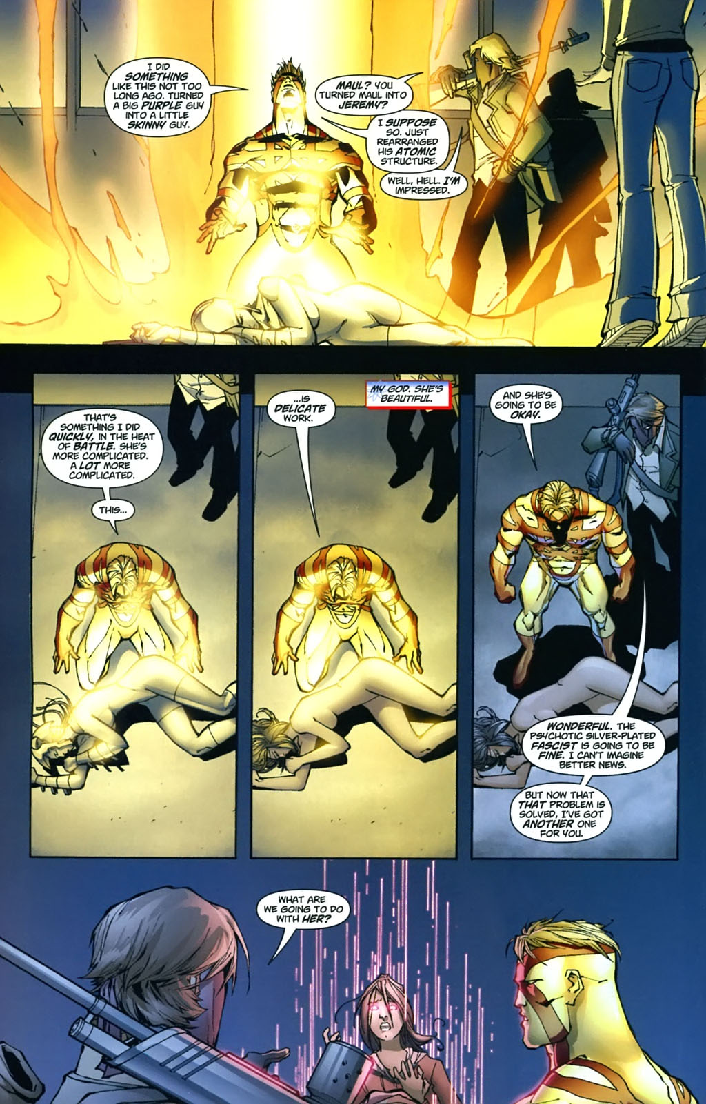 Read online Captain Atom: Armageddon comic -  Issue #7 - 22