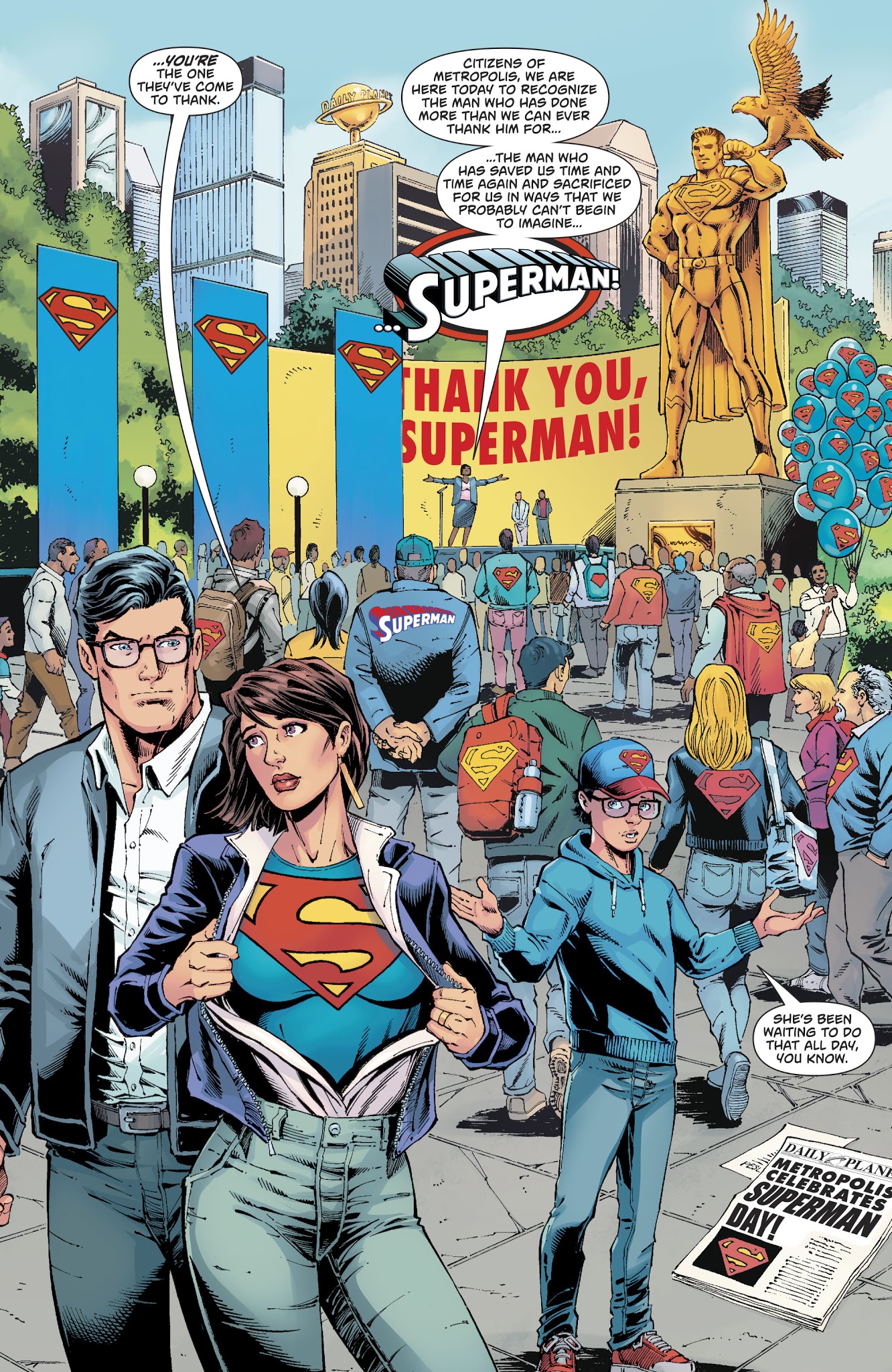 Read online Action Comics (2016) comic -  Issue #1000 - 15