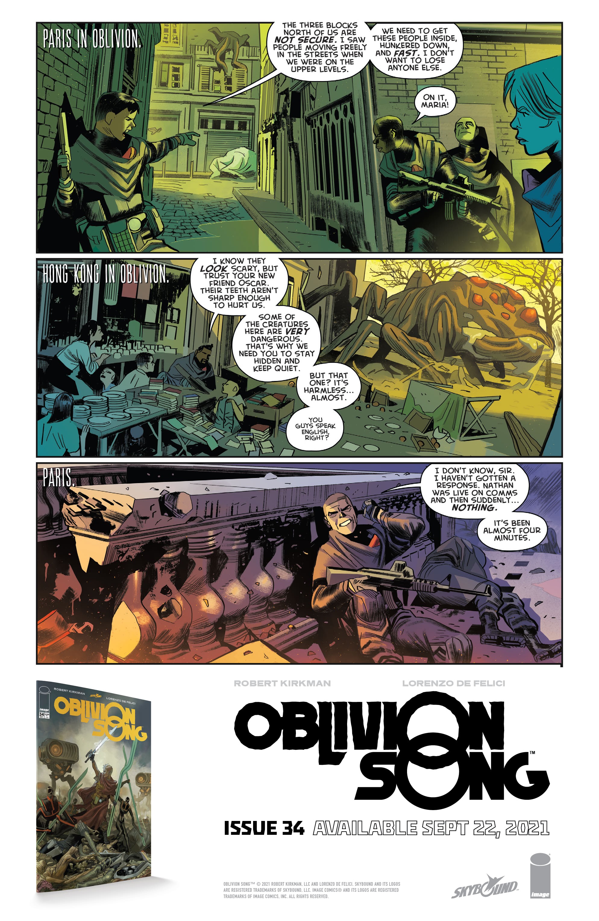 Read online Oblivion Song comic -  Issue #33 - 26