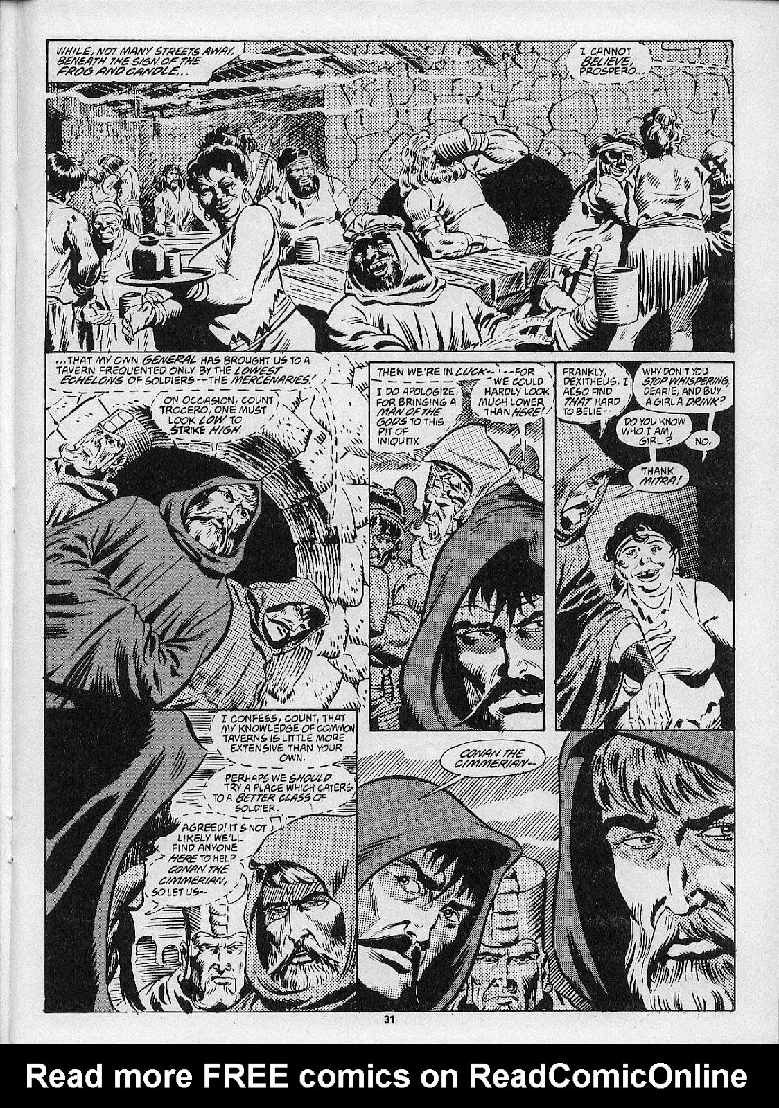 The Savage Sword Of Conan issue 201 - Page 33