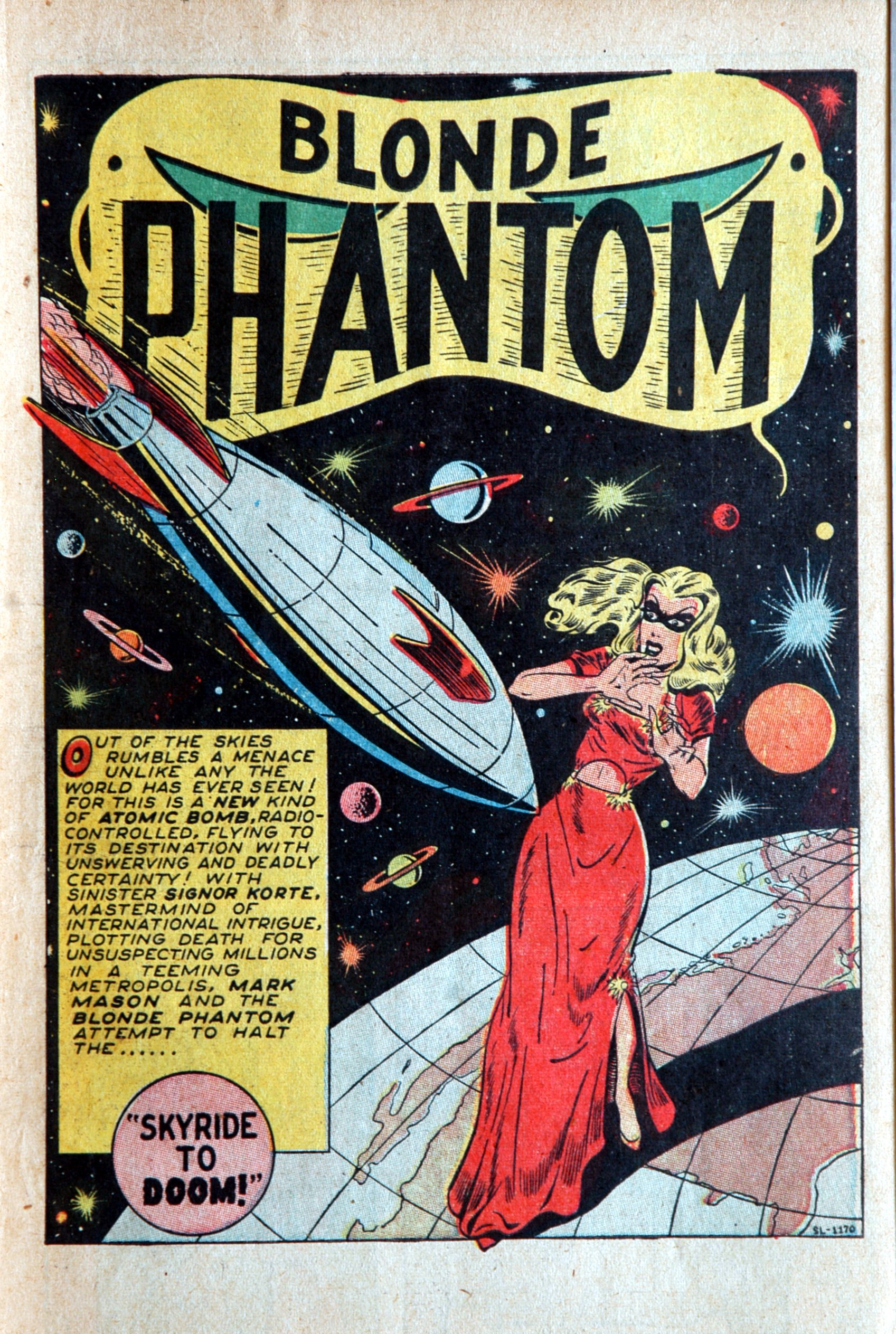 Read online Blonde Phantom Comics comic -  Issue #12 - 3