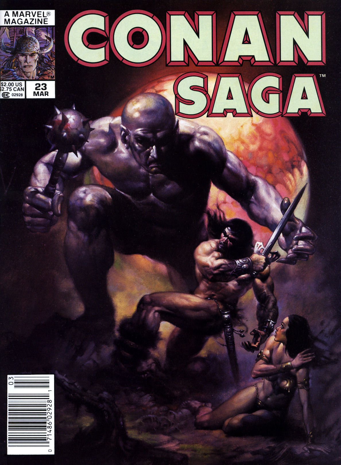 Read online Conan Saga comic -  Issue #23 - 1