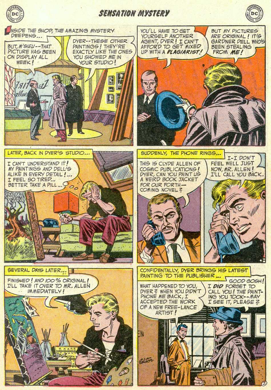 Read online Sensation (Mystery) Comics comic -  Issue #116 - 14