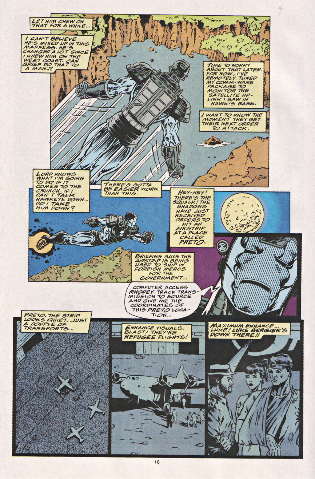 Read online War Machine (1994) comic -  Issue #15 - 34