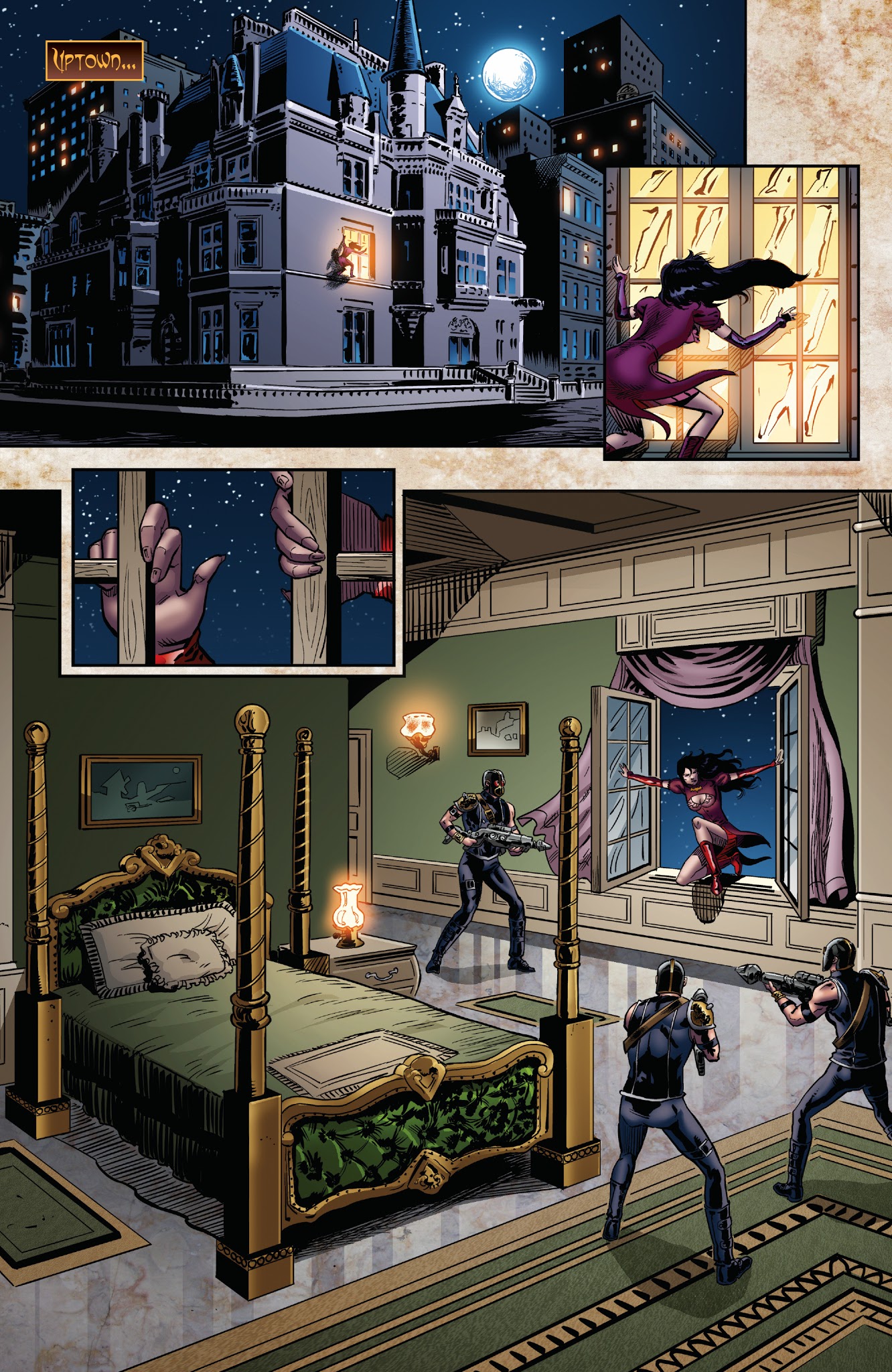 Read online Legenderry: Vampirella comic -  Issue # _TPB - 17