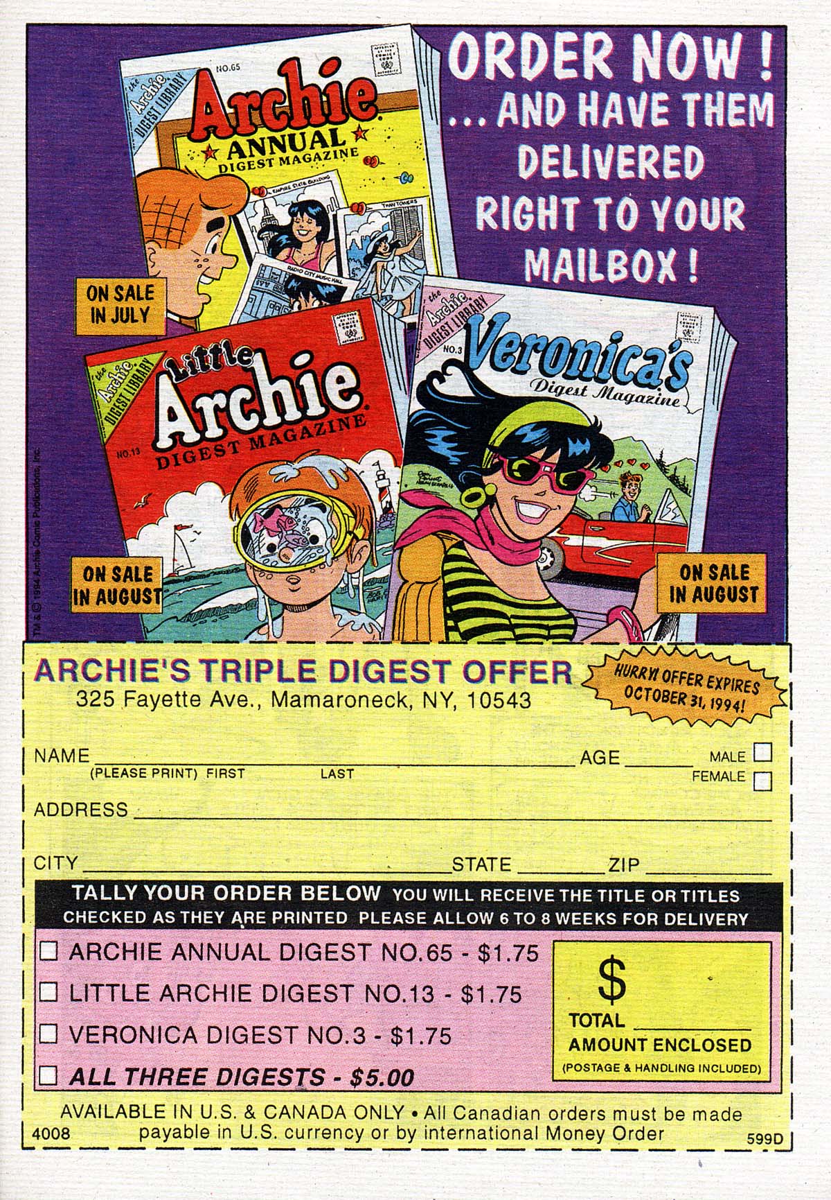 Read online Archie...Archie Andrews, Where Are You? Digest Magazine comic -  Issue #96 - 40