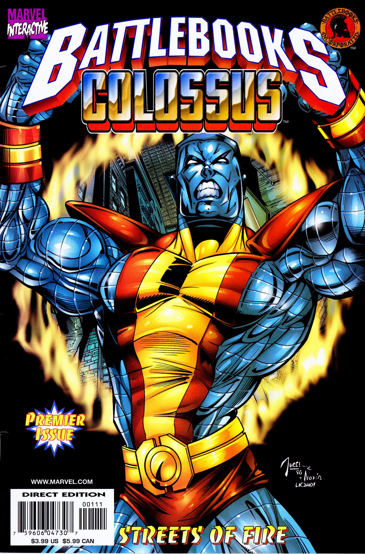 Read online Colossus Battlebook: Streets of Fire comic -  Issue # Full - 1