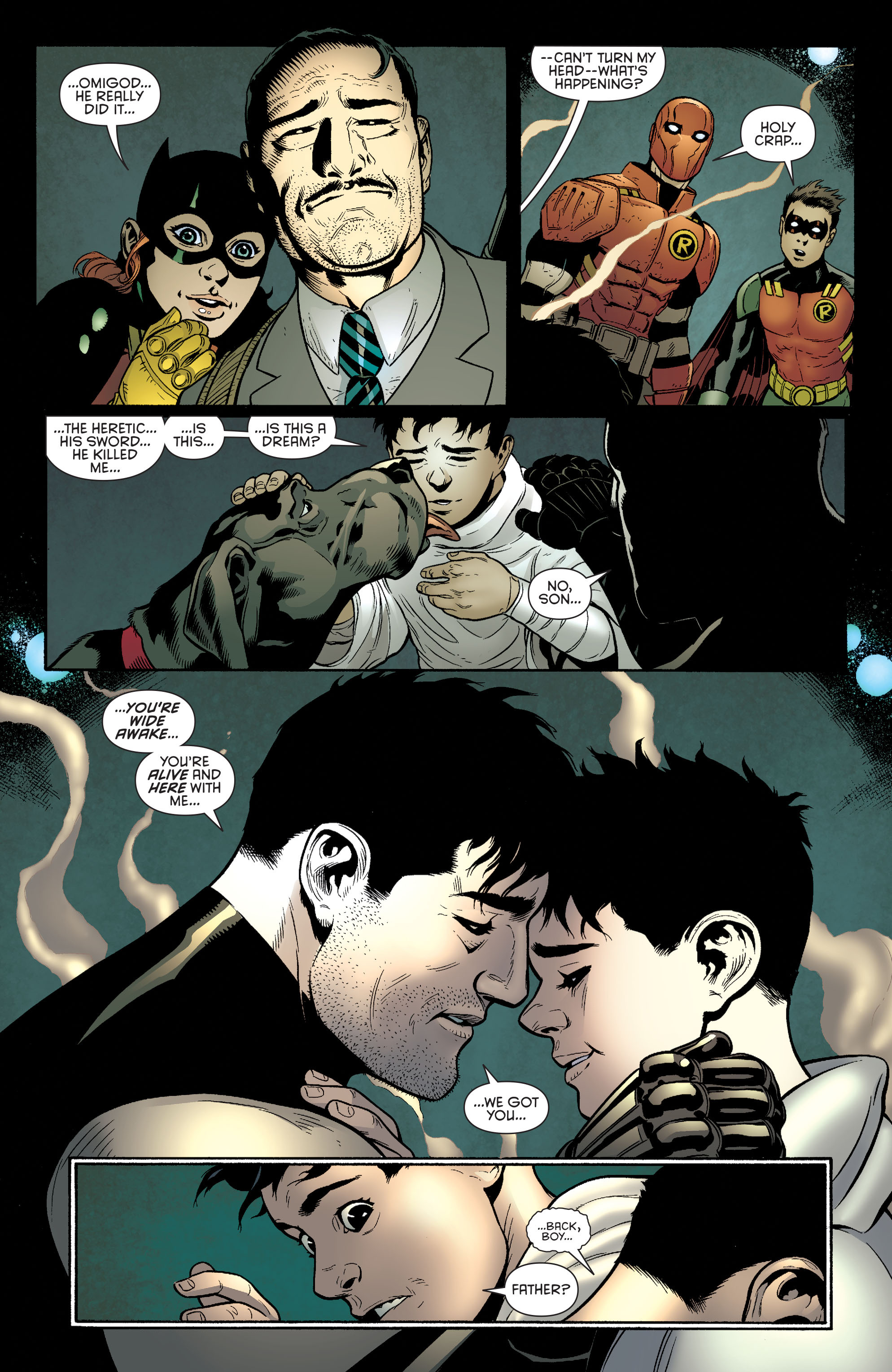 Read online Batman and Robin (2011) comic -  Issue #37 - 21