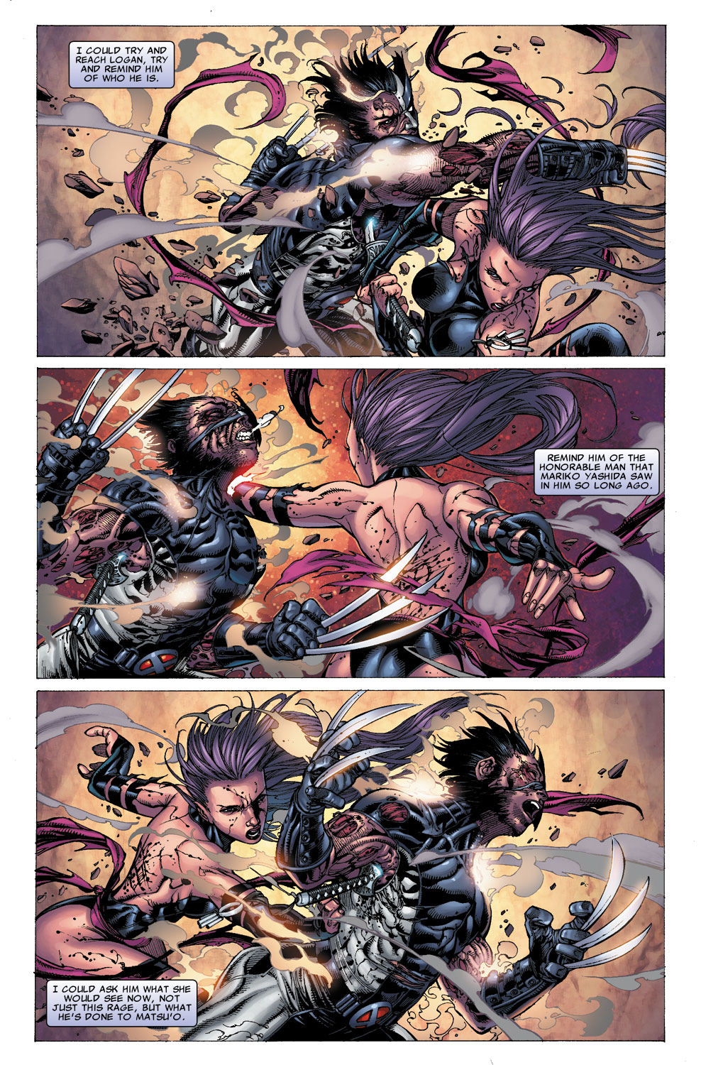 Read online Psylocke comic -  Issue #4 - 16