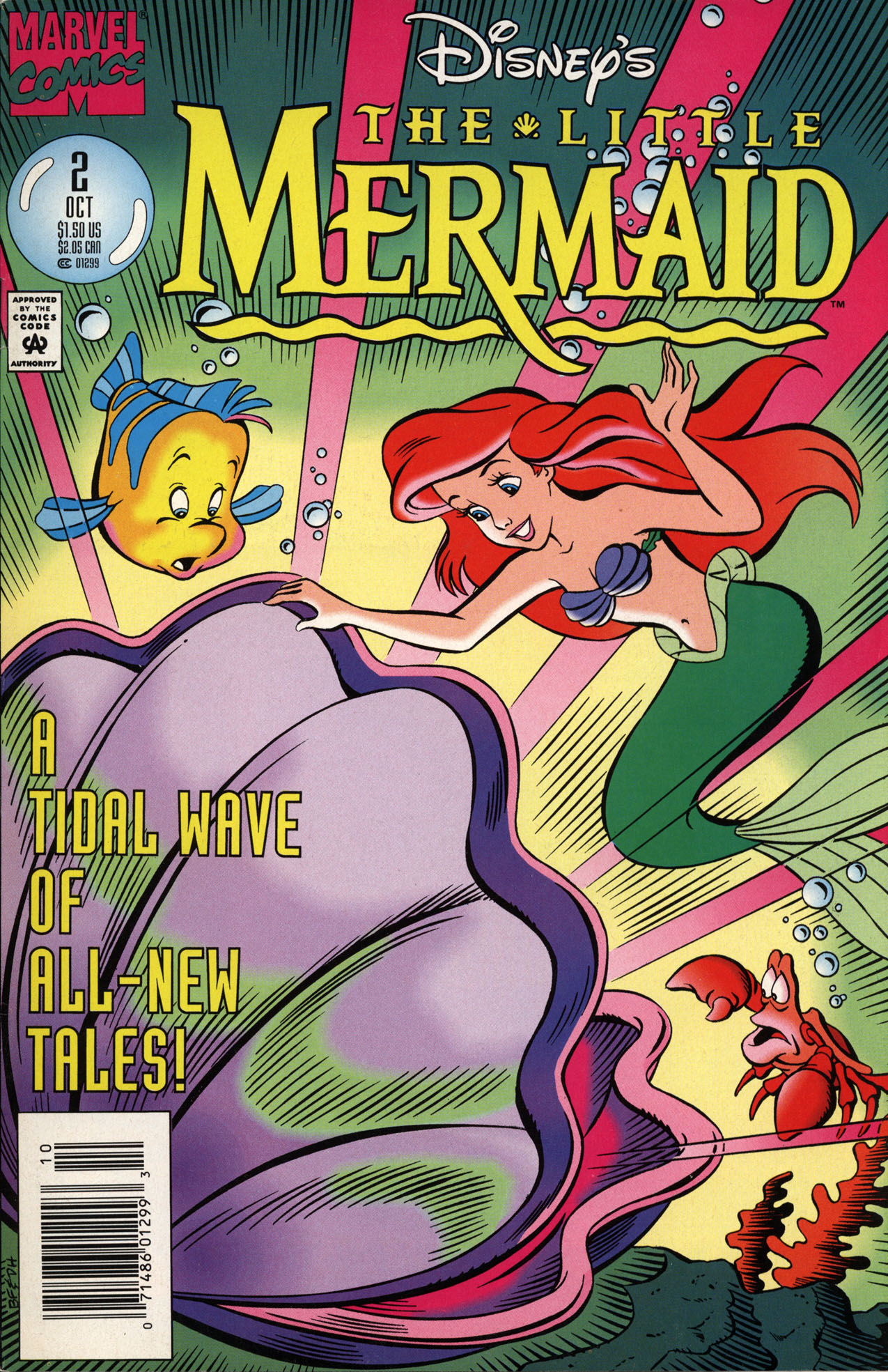 Read online Disney's The Little Mermaid comic -  Issue #2 - 1