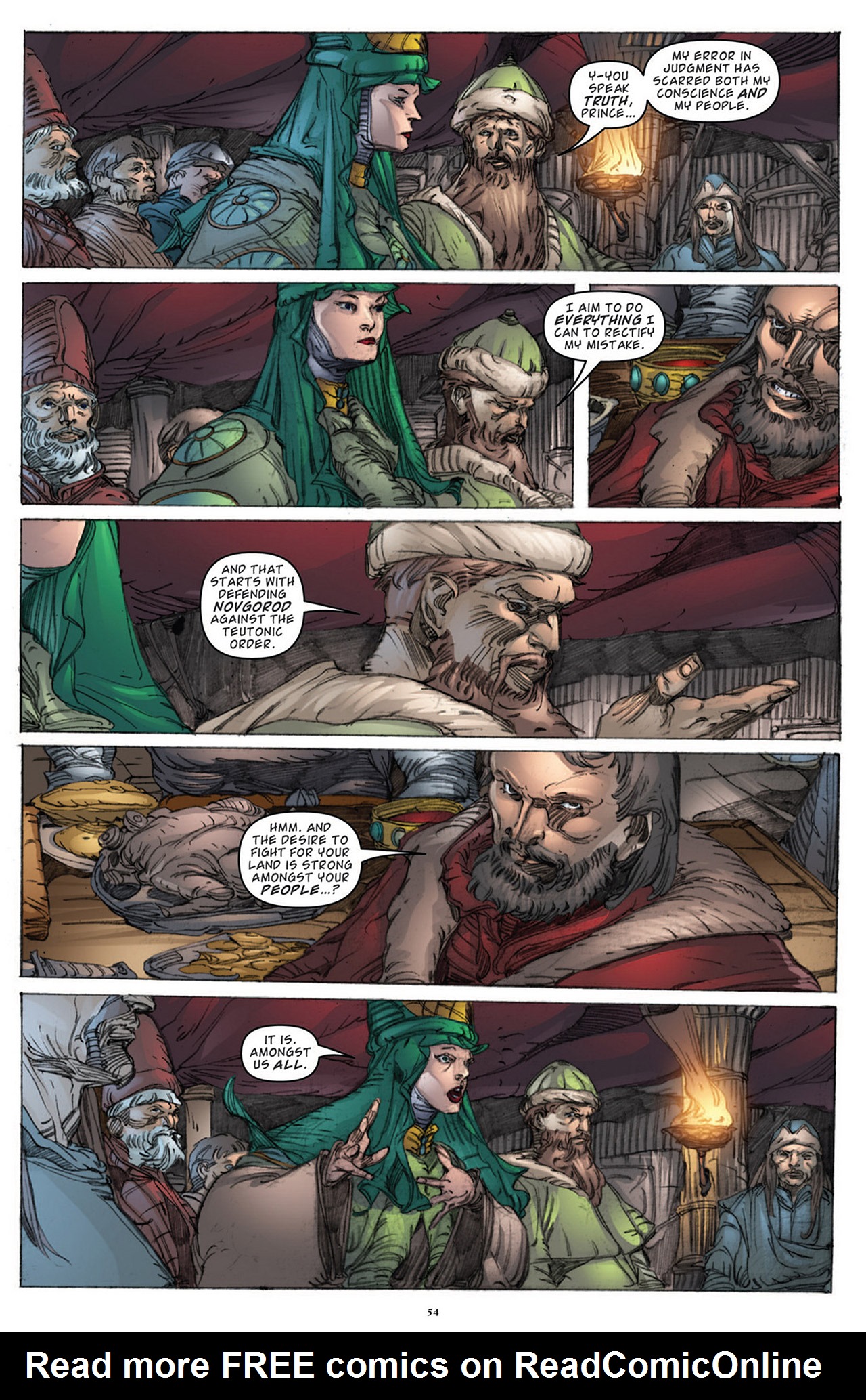 Read online Nevsky: A Hero of the People comic -  Issue # TPB - 54