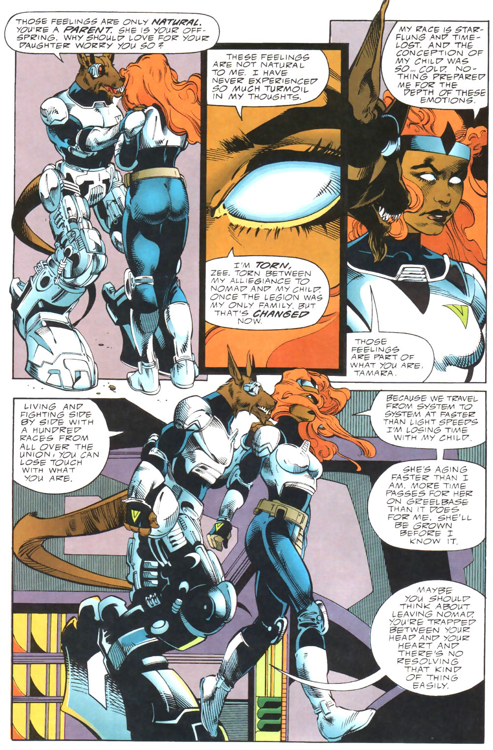 Read online Alien Legion: On the Edge comic -  Issue #1 - 13