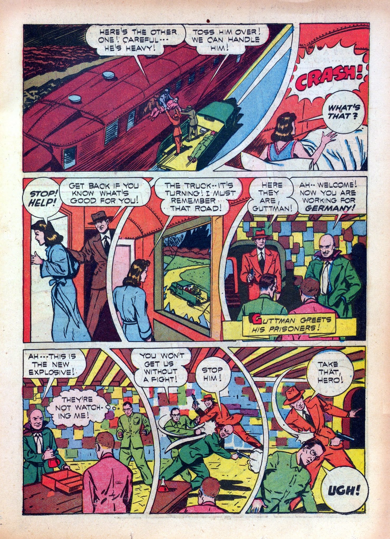 Read online Exciting Comics comic -  Issue #24 - 35