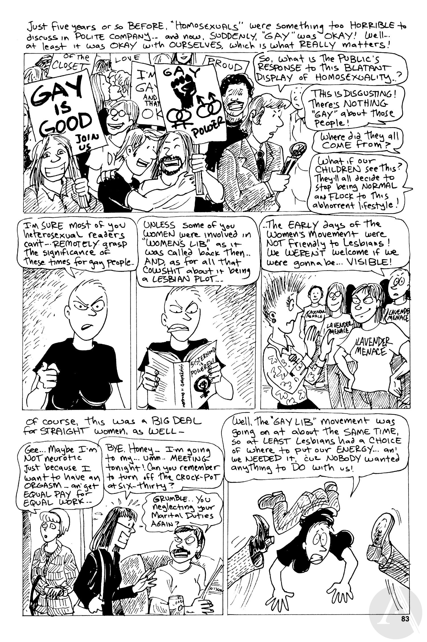 Read online Bitchy Butch: World's Angriest Dyke comic -  Issue # TPB - 85
