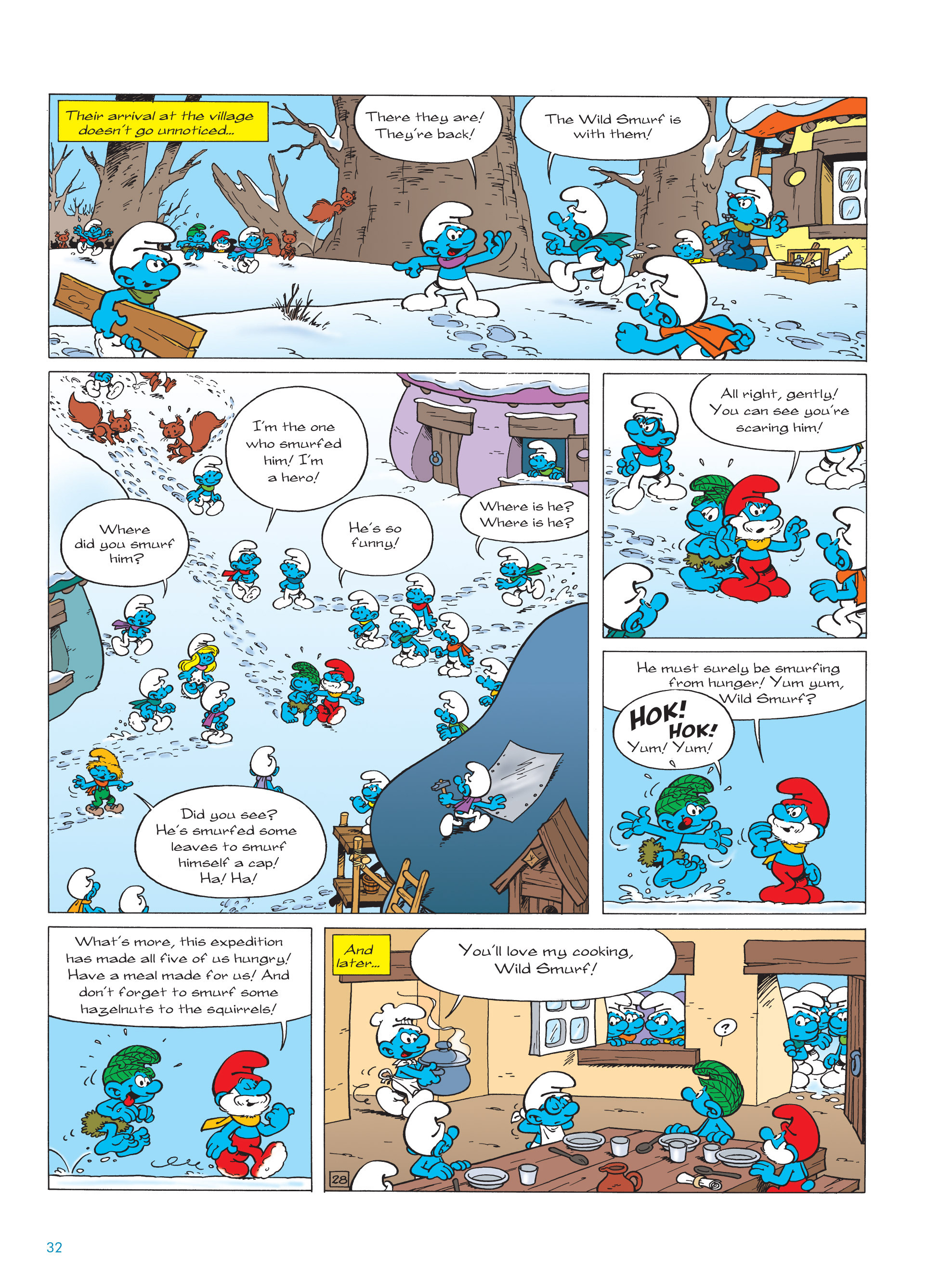 Read online The Smurfs comic -  Issue #21 - 32