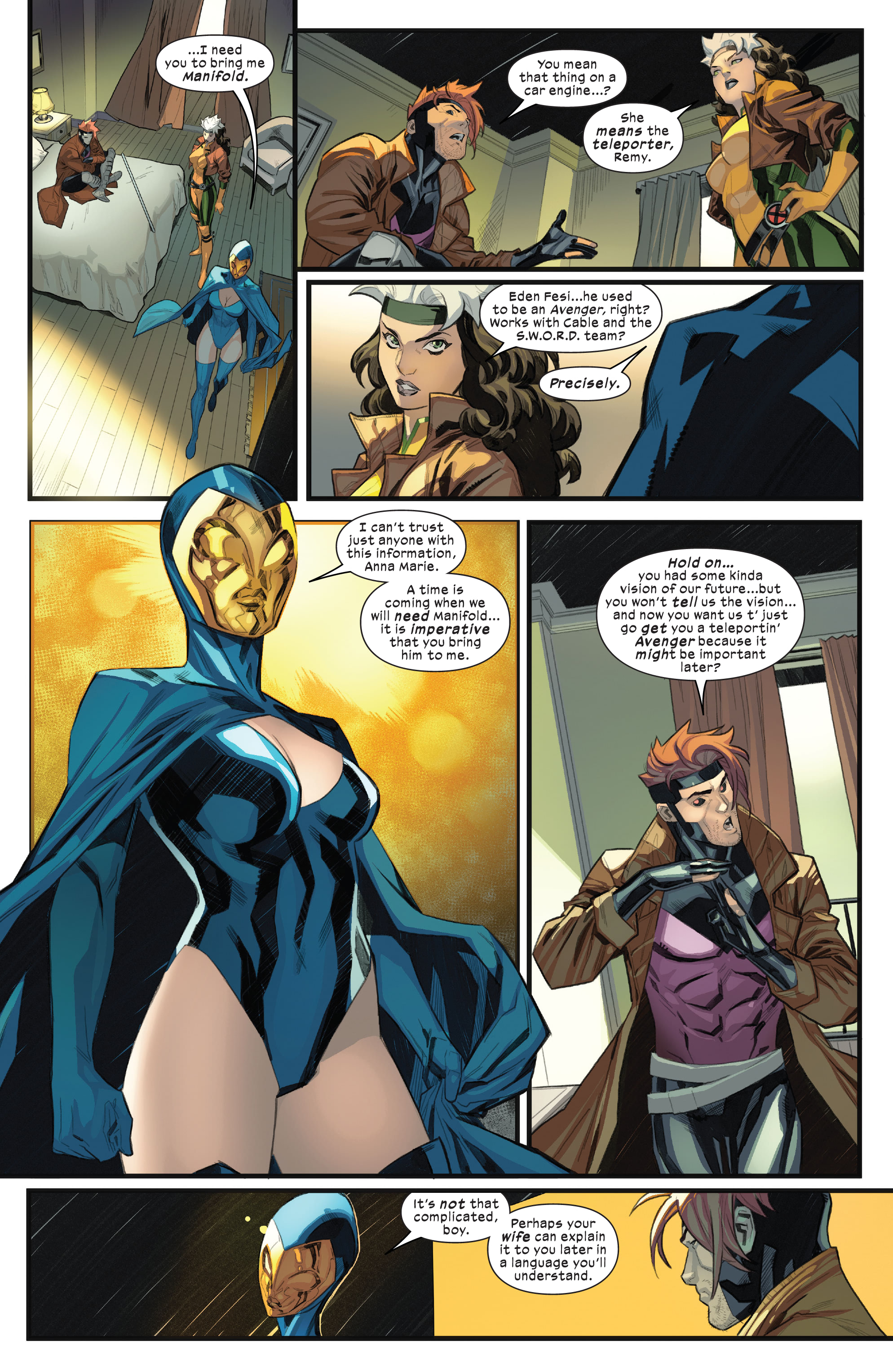 Read online Rogue & Gambit (2023) comic -  Issue #1 - 15