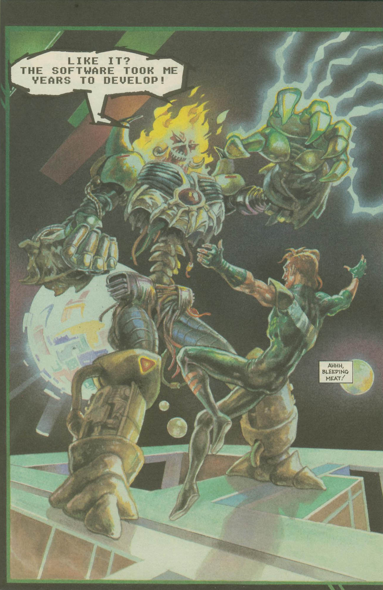 Read online Cyberpunk (1989) comic -  Issue #2 - 12