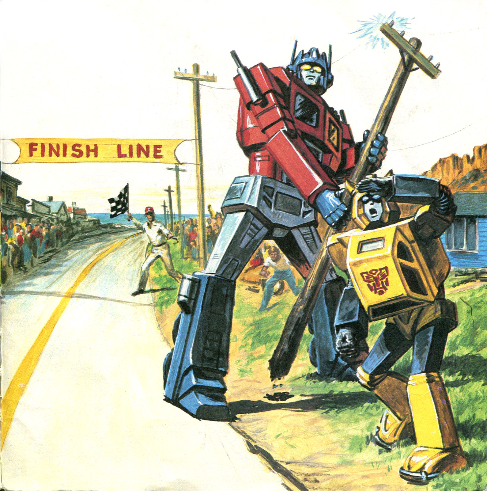 Read online The Transformers: The Great Car Rally comic -  Issue # Full - 30