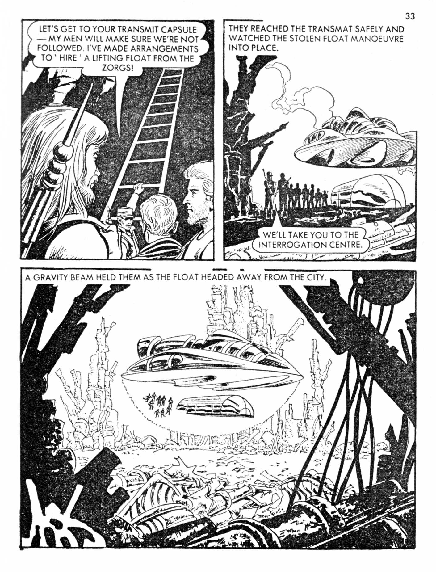Read online Starblazer comic -  Issue #147 - 33